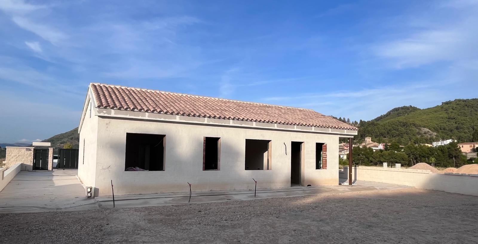 Exterior view in villa for sale in Penáguila