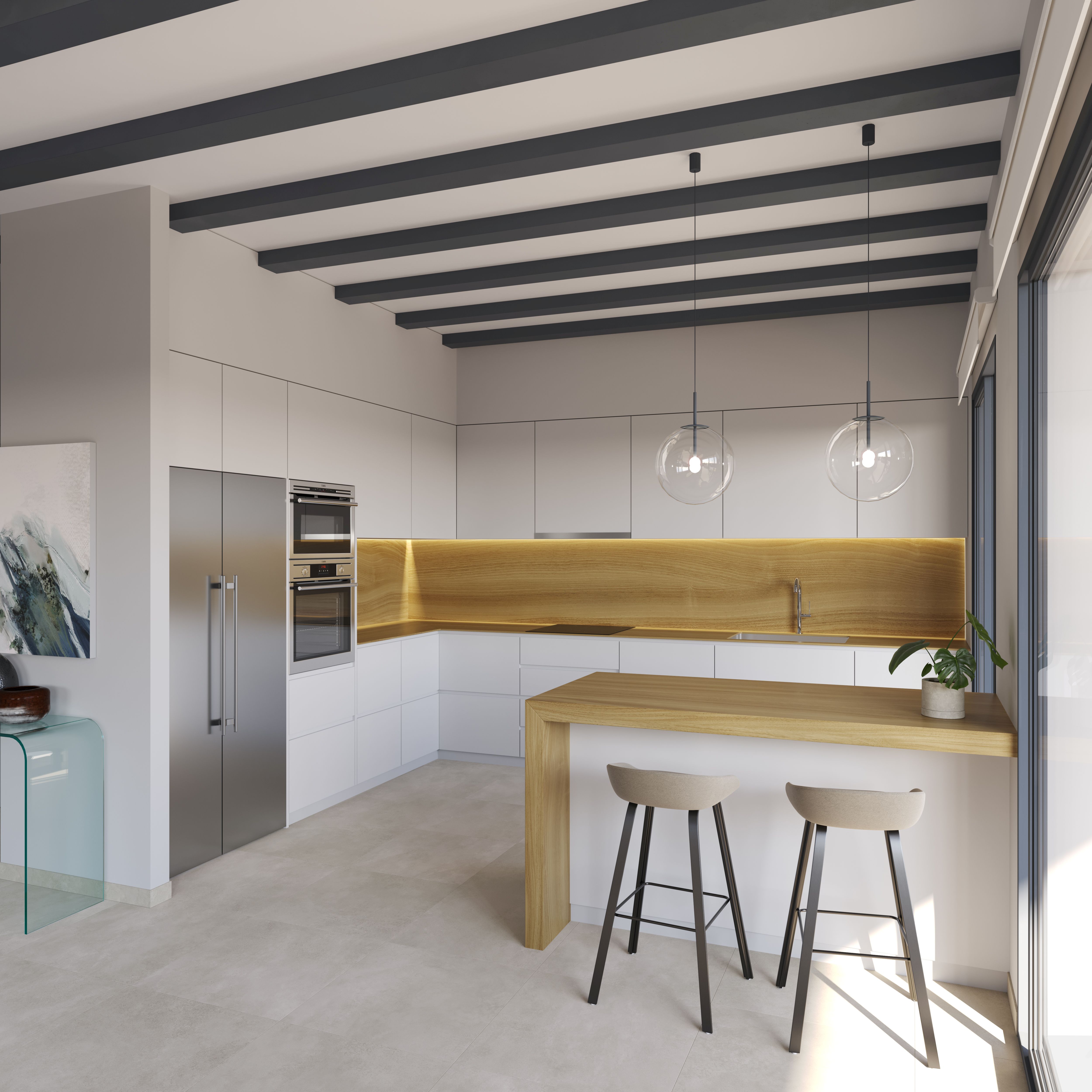 Located in the charming setting of Penáguila, this residential complex offers 35 independent homes d