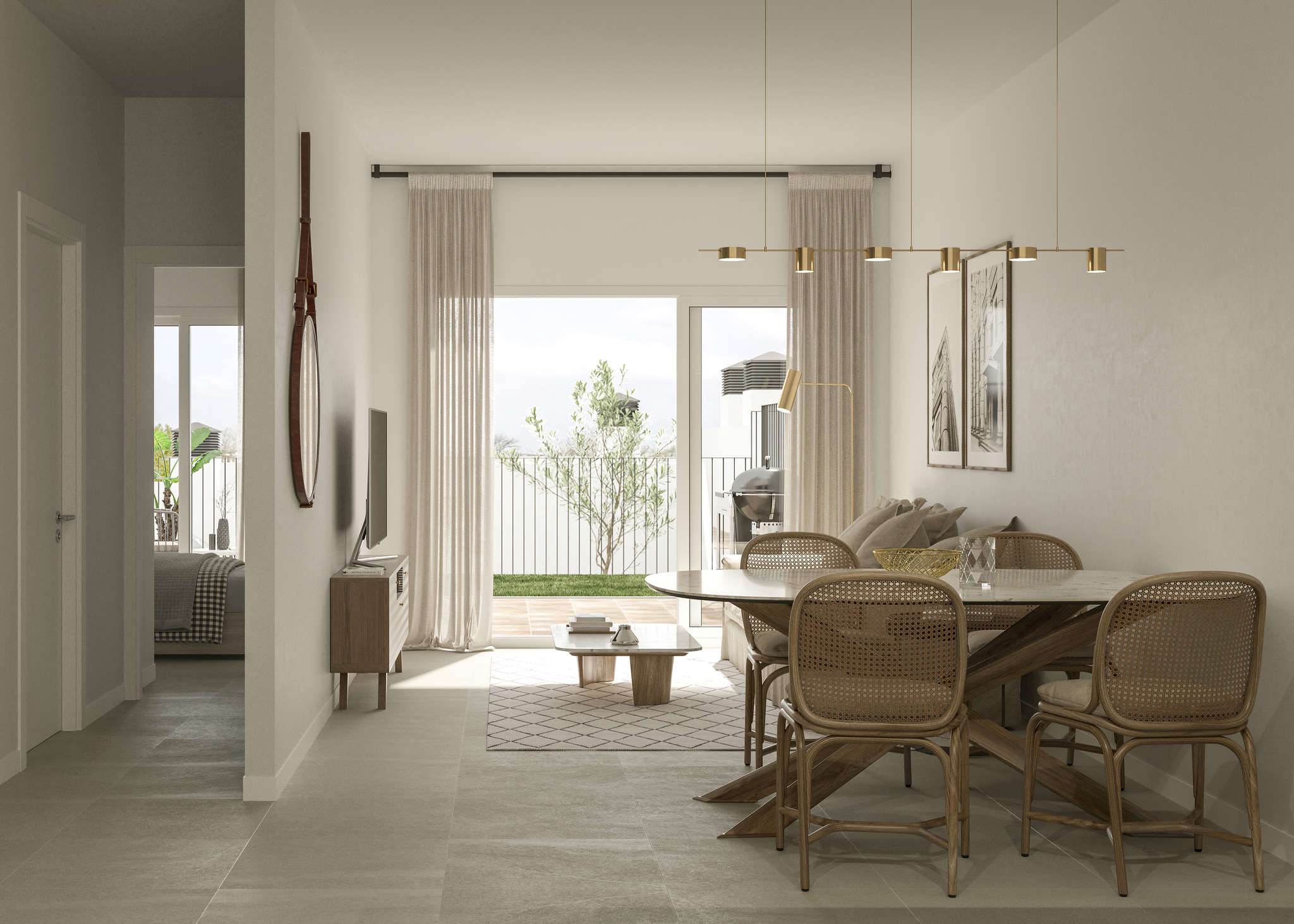 Living room in terraced for sale in Monforte del Cid