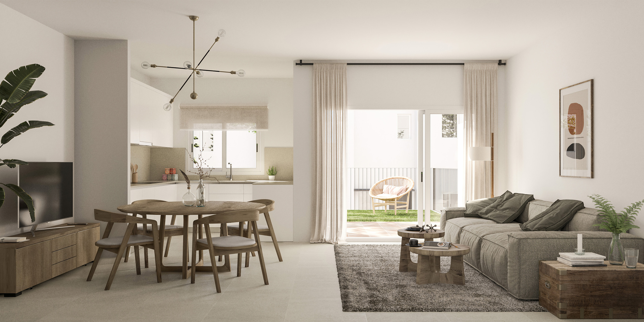 Master bedroom in terraced for sale in Monforte del Cid