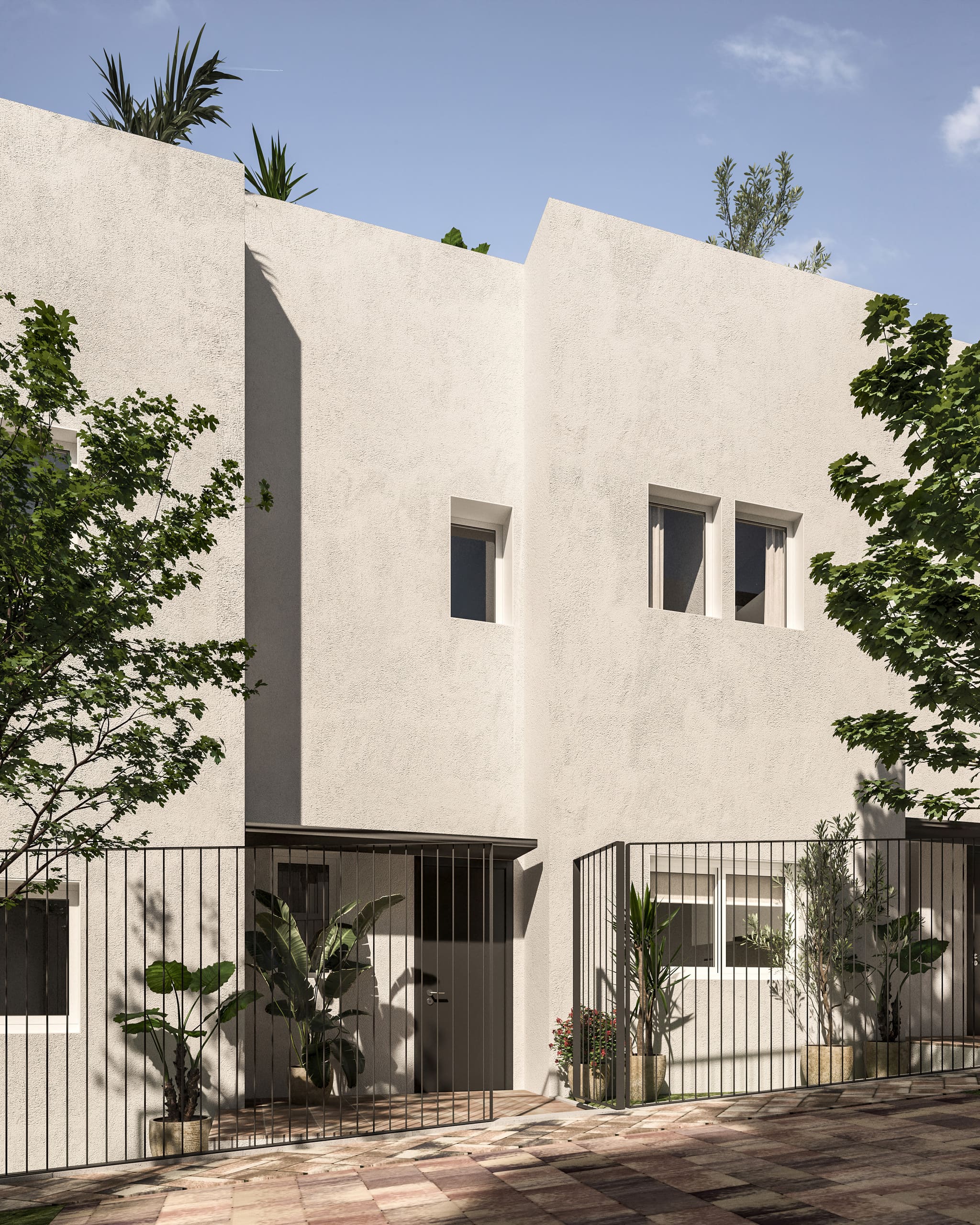 Exterior view in terraced for sale in Monforte del Cid