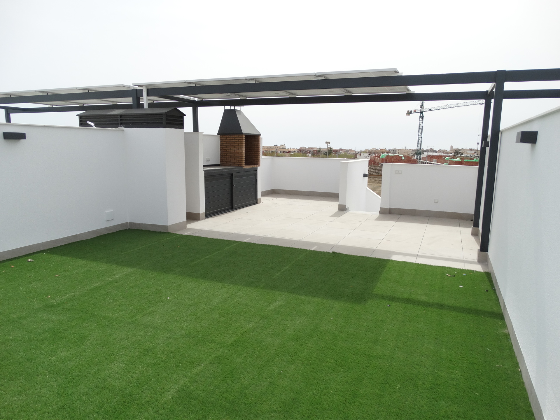 Pool area in low_bungalow for sale in Pilar de la Horadada