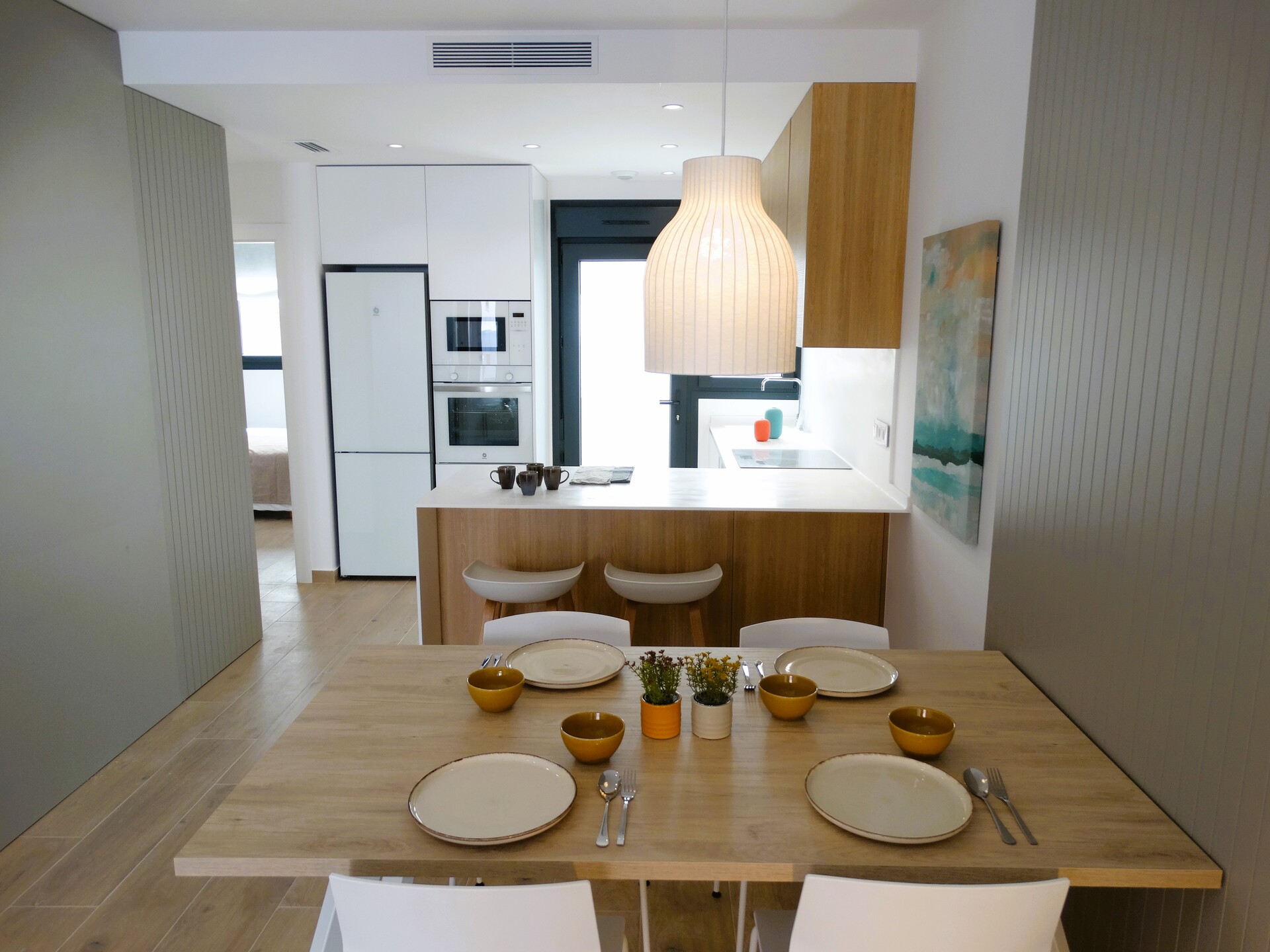 Dining area in high_bungalow for sale in Pilar de la Horadada