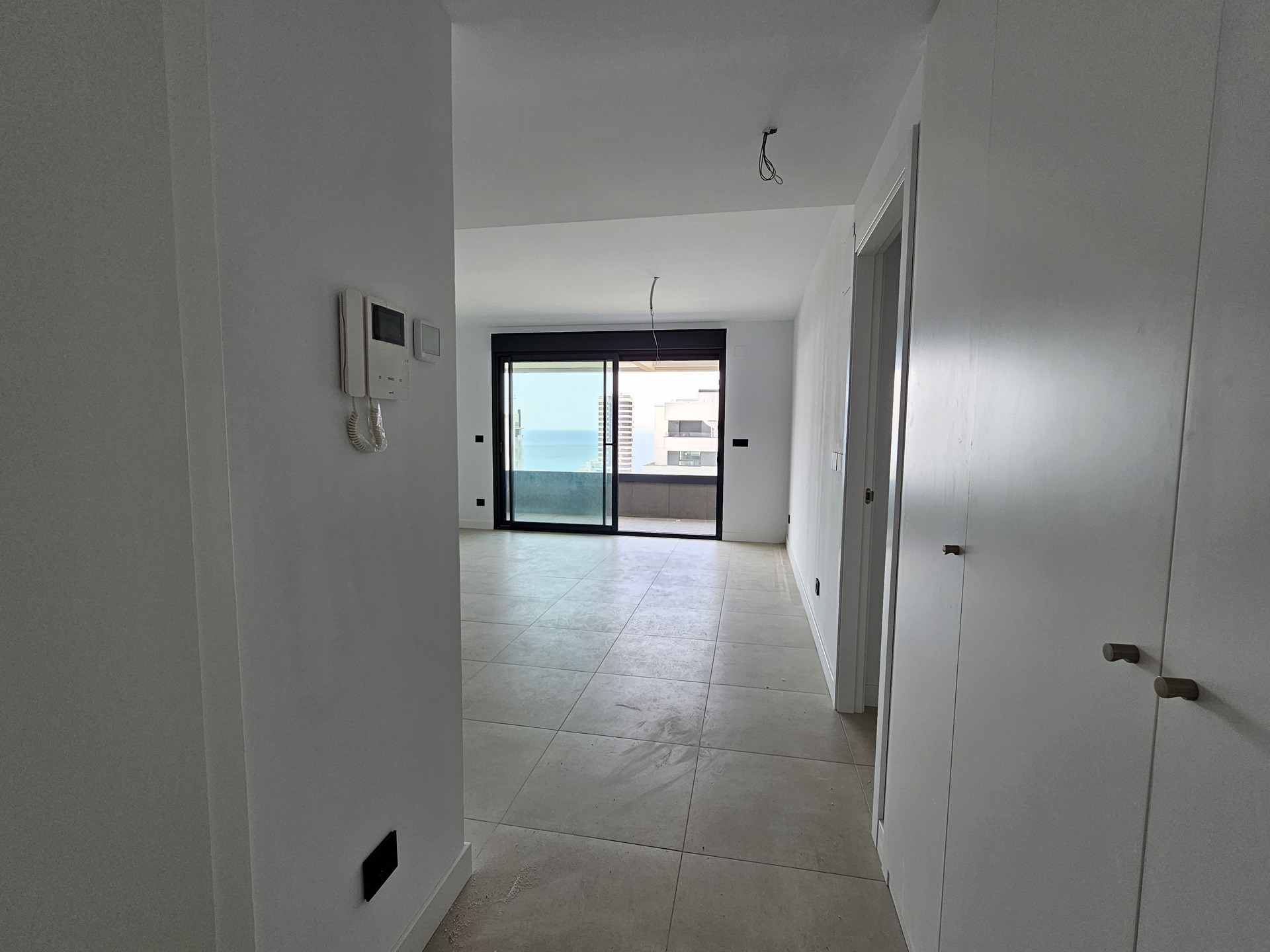 Master bedroom in penthouse for sale in Calpe