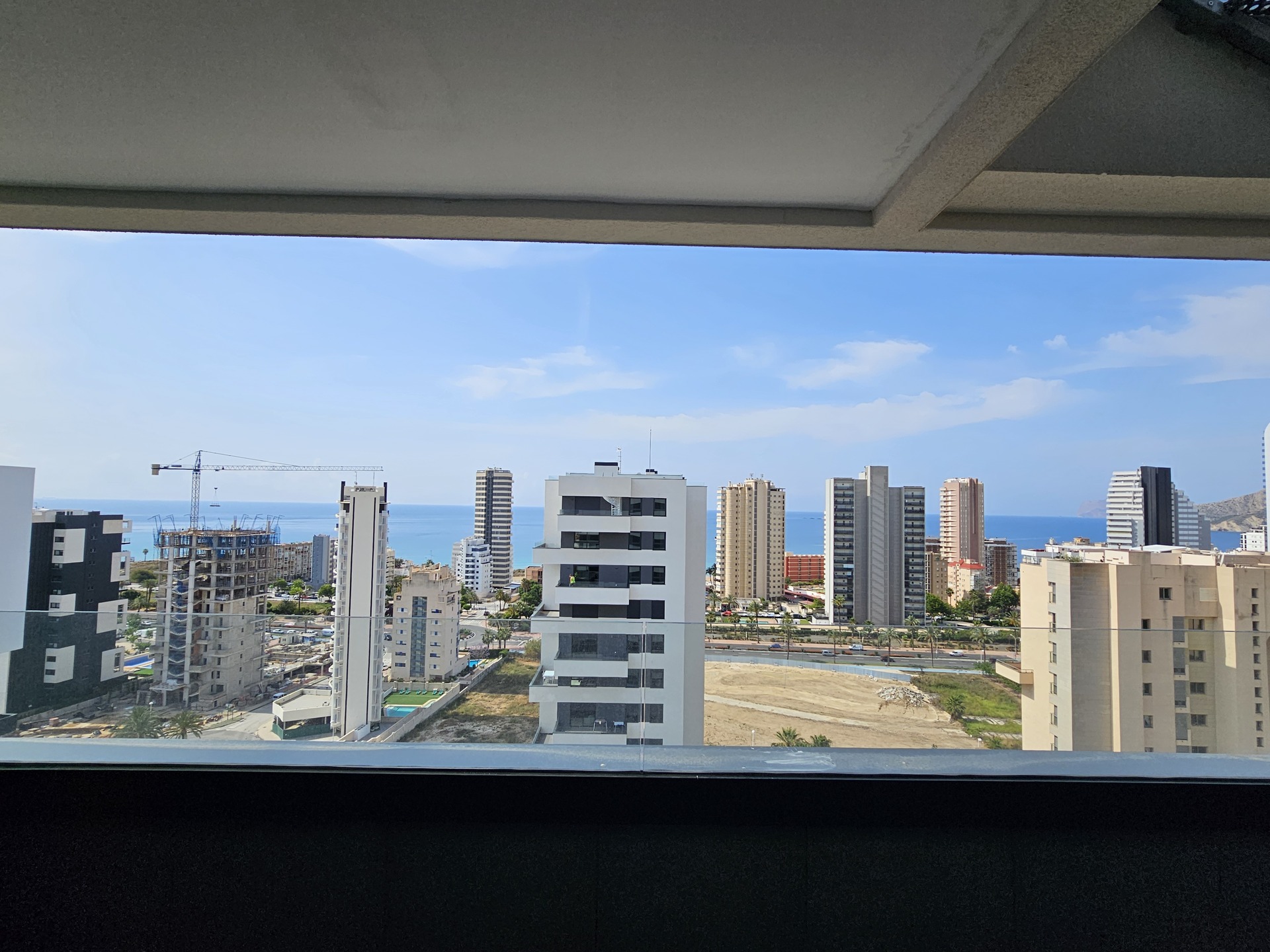 Terrace in penthouse for sale in Calpe