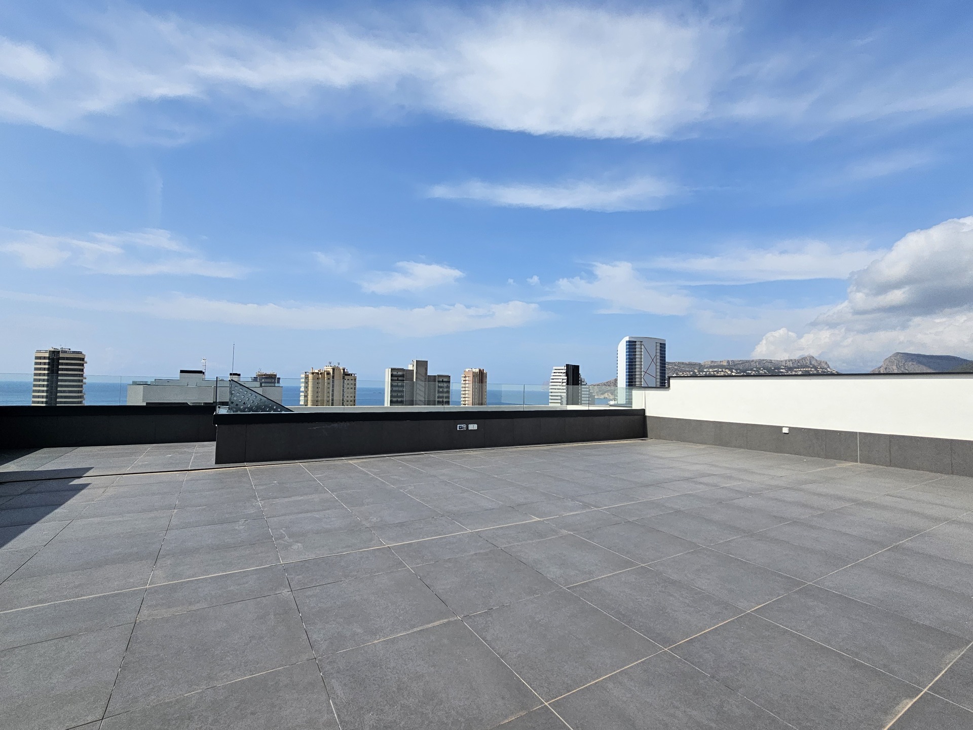 Bedroom in penthouse for sale in Calpe