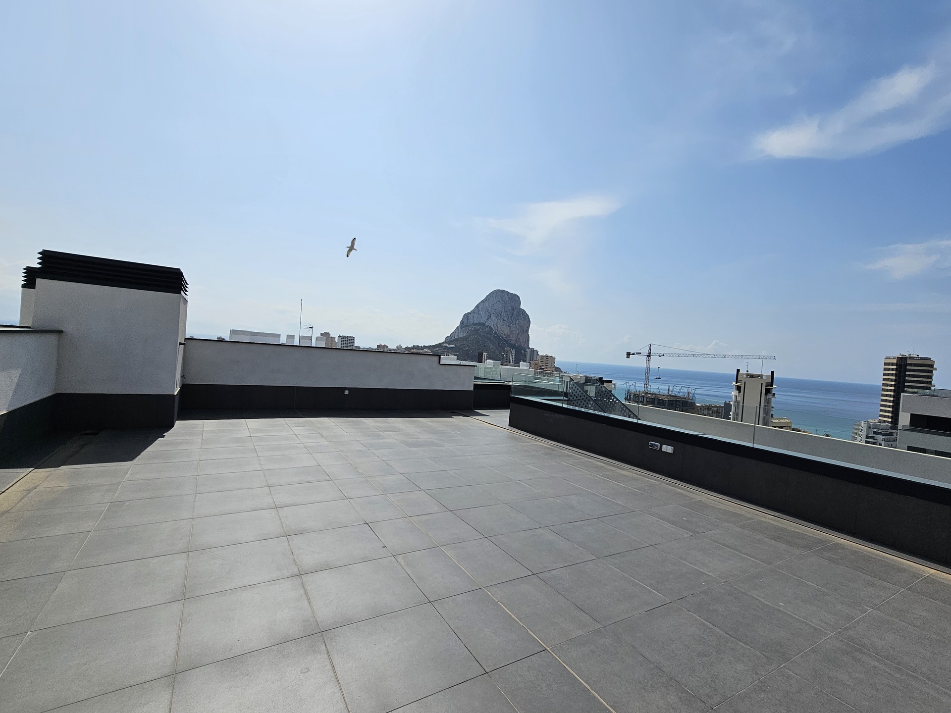 Exterior view in penthouse for sale in Calpe
