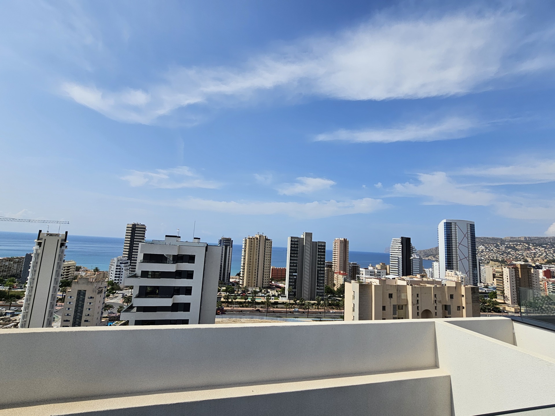 Kitchen in penthouse for sale in Calpe