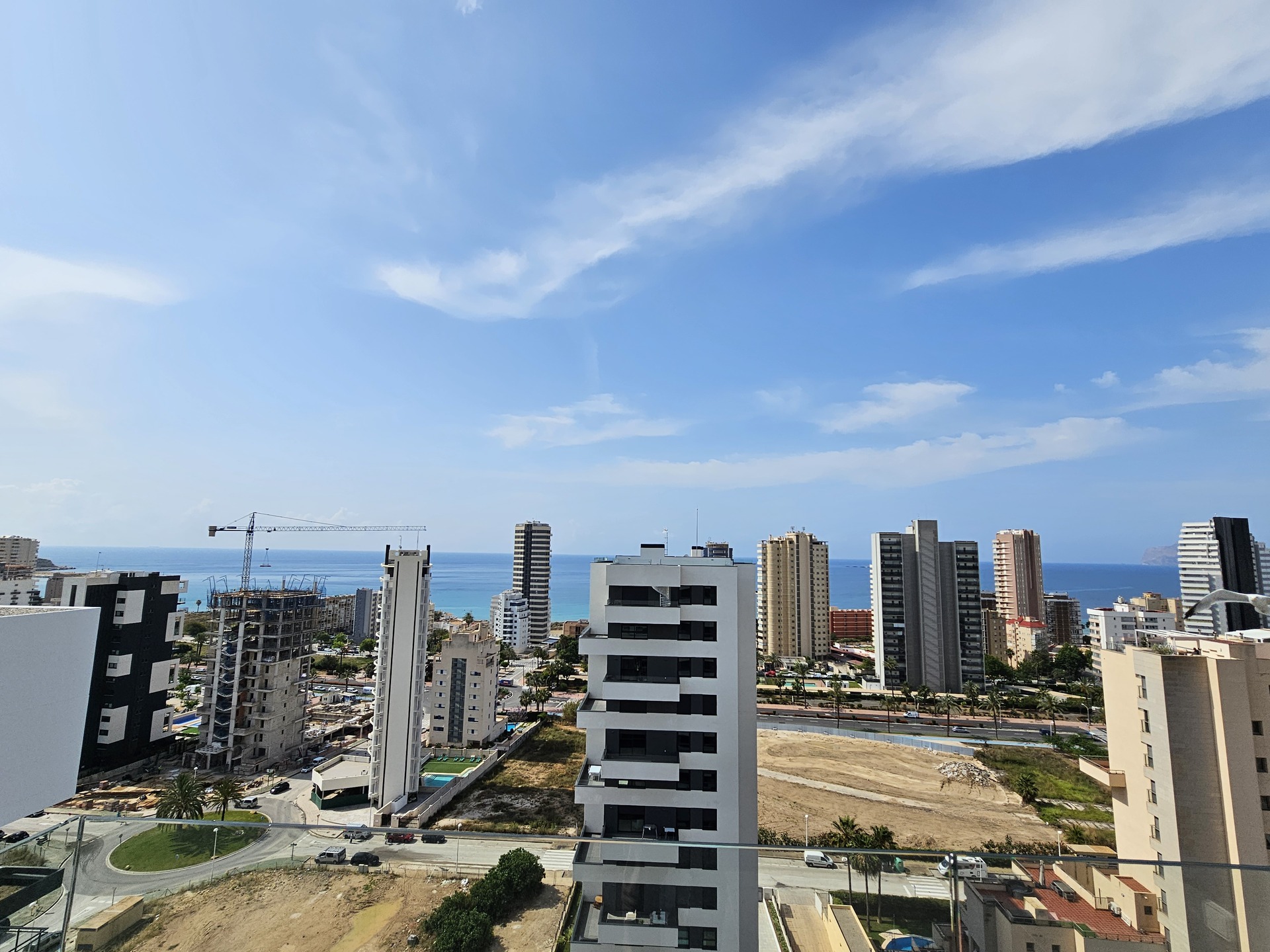 Bathroom in penthouse for sale in Calpe