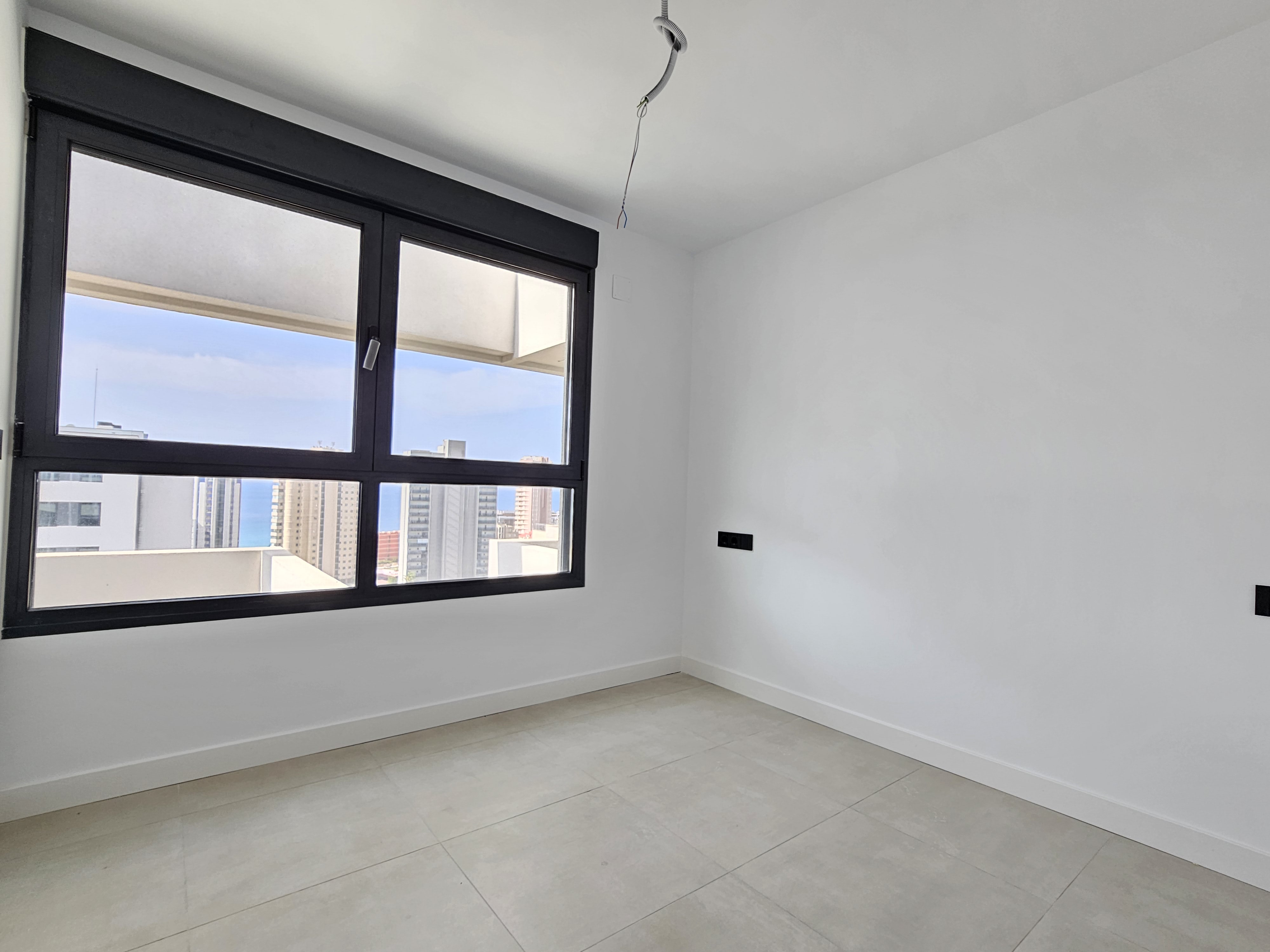 Pool area in penthouse for sale in Calpe