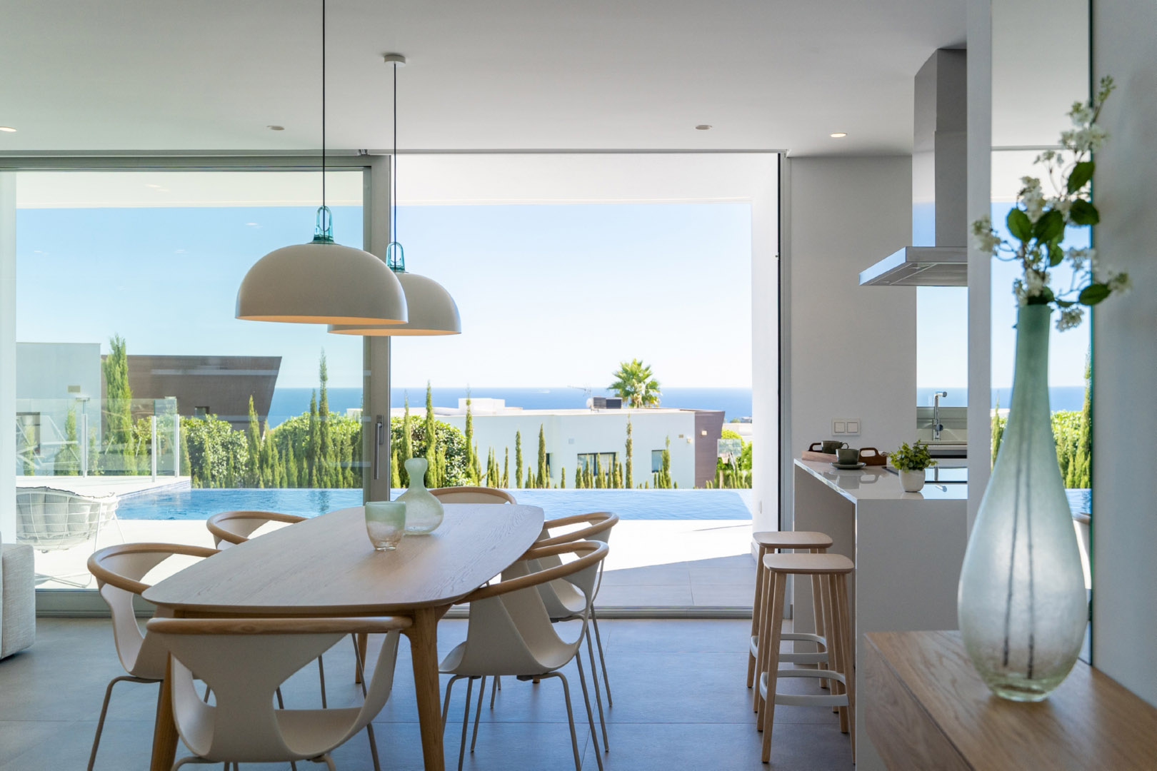Terrace in villa for sale in Benitachell