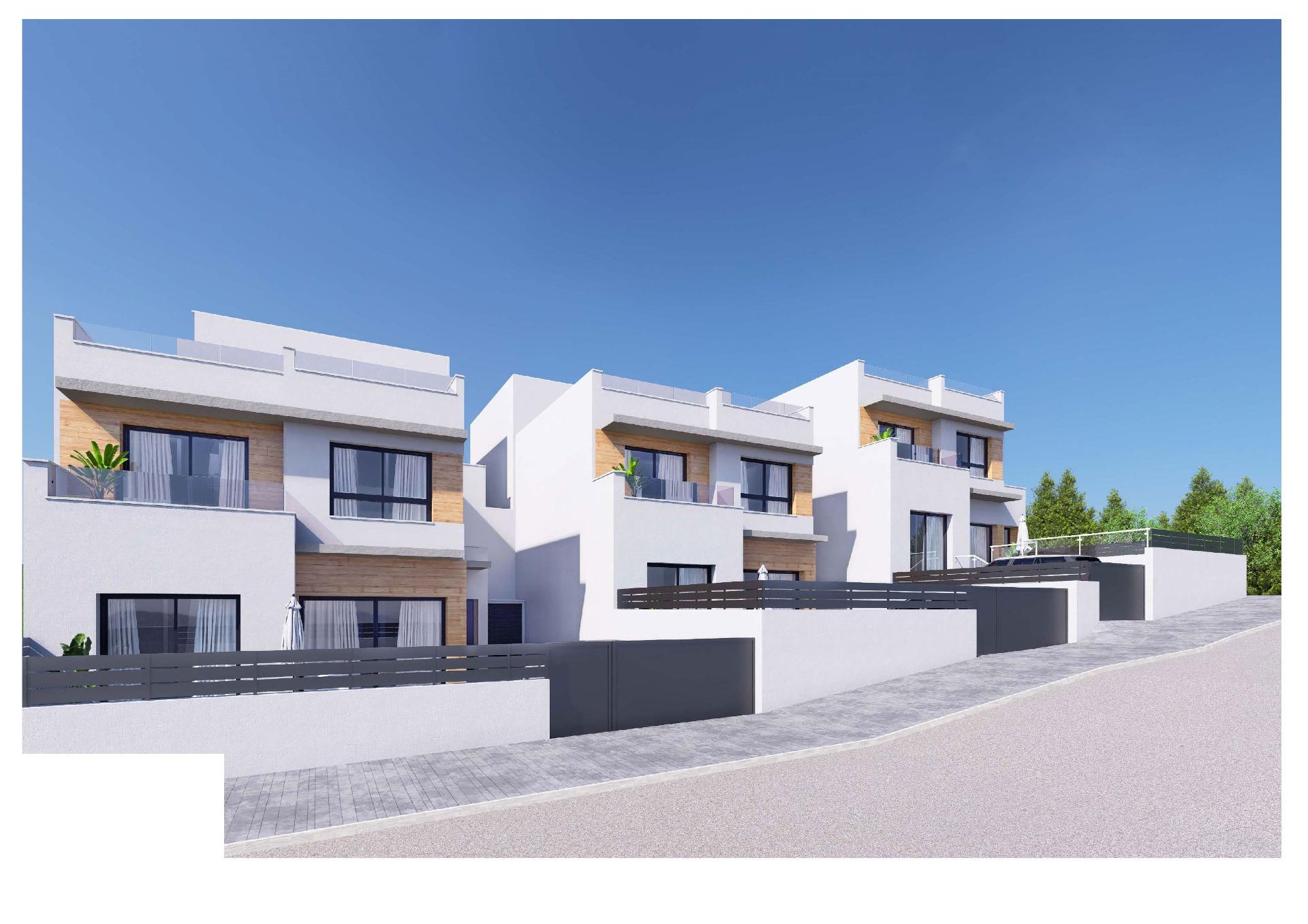 Terrace in villa for sale in Benijófar