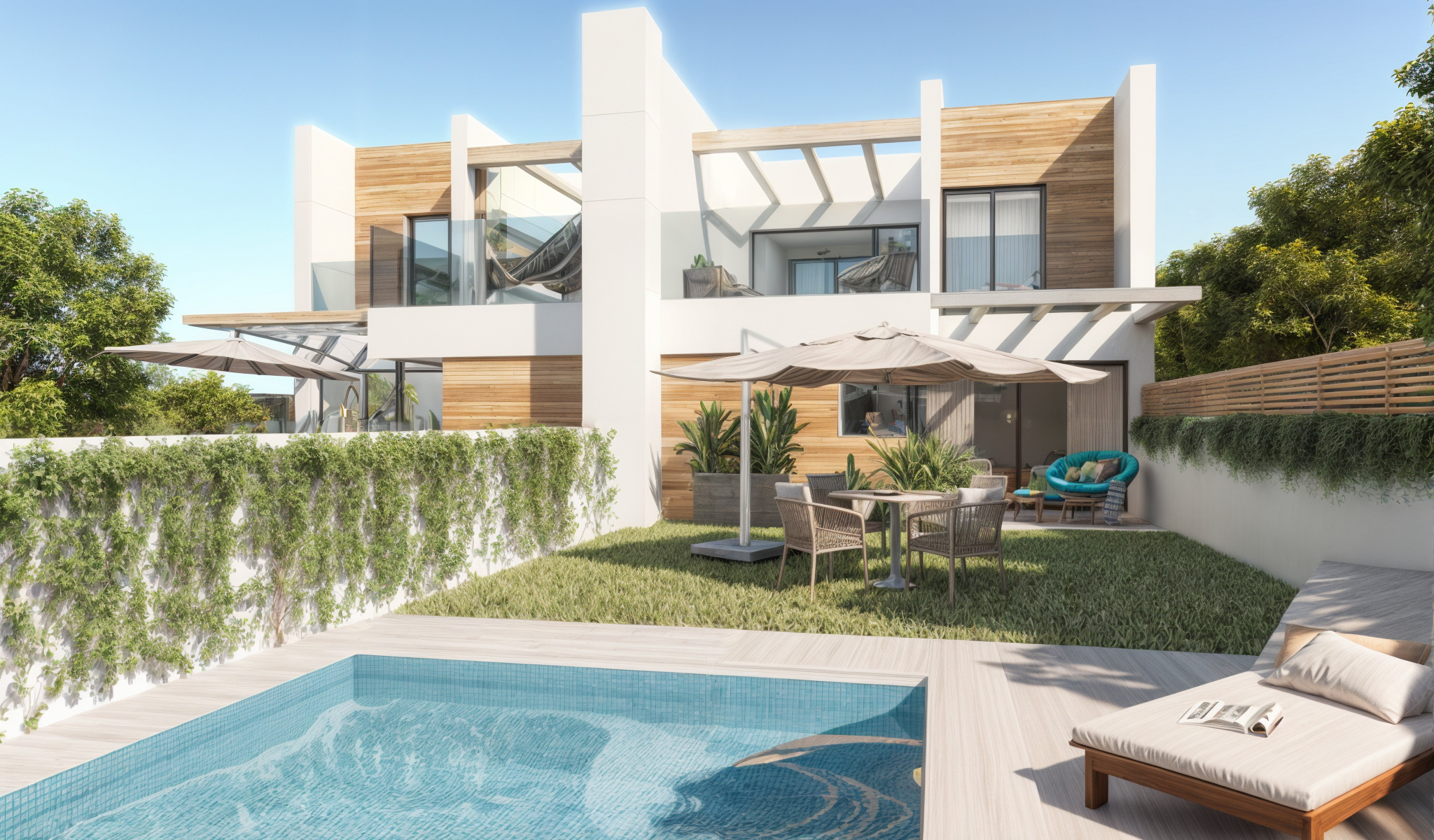 Garden in terraced for sale in Alfaz del Pi