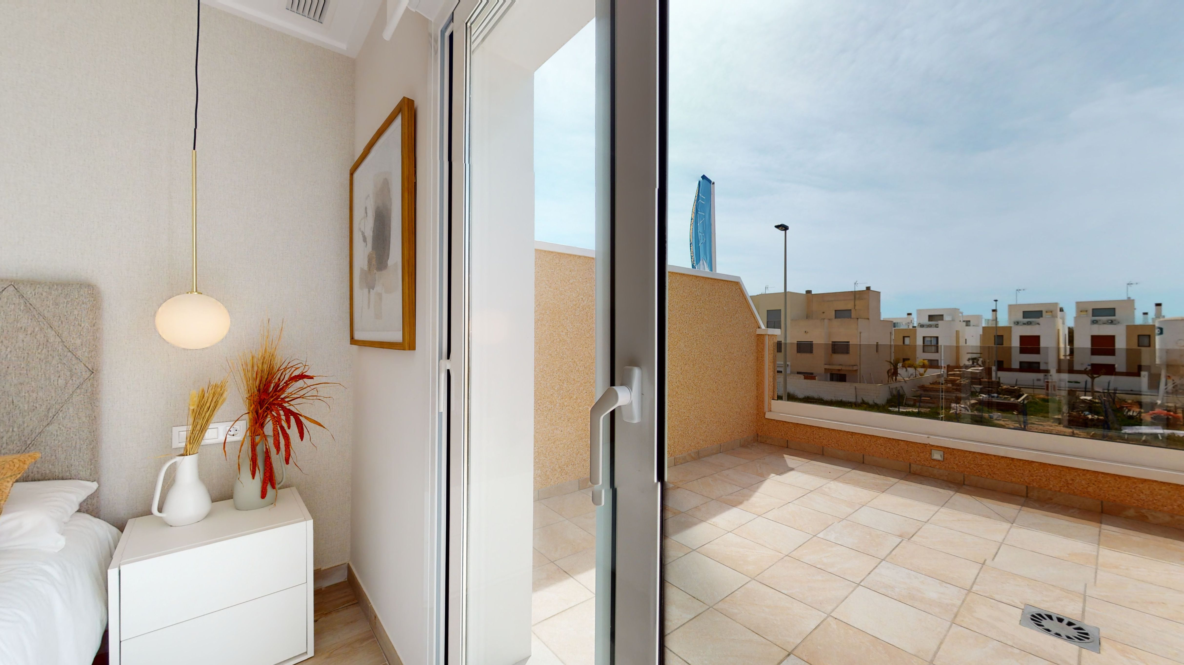 Exterior view in terraced for sale in Pilar de la Horadada