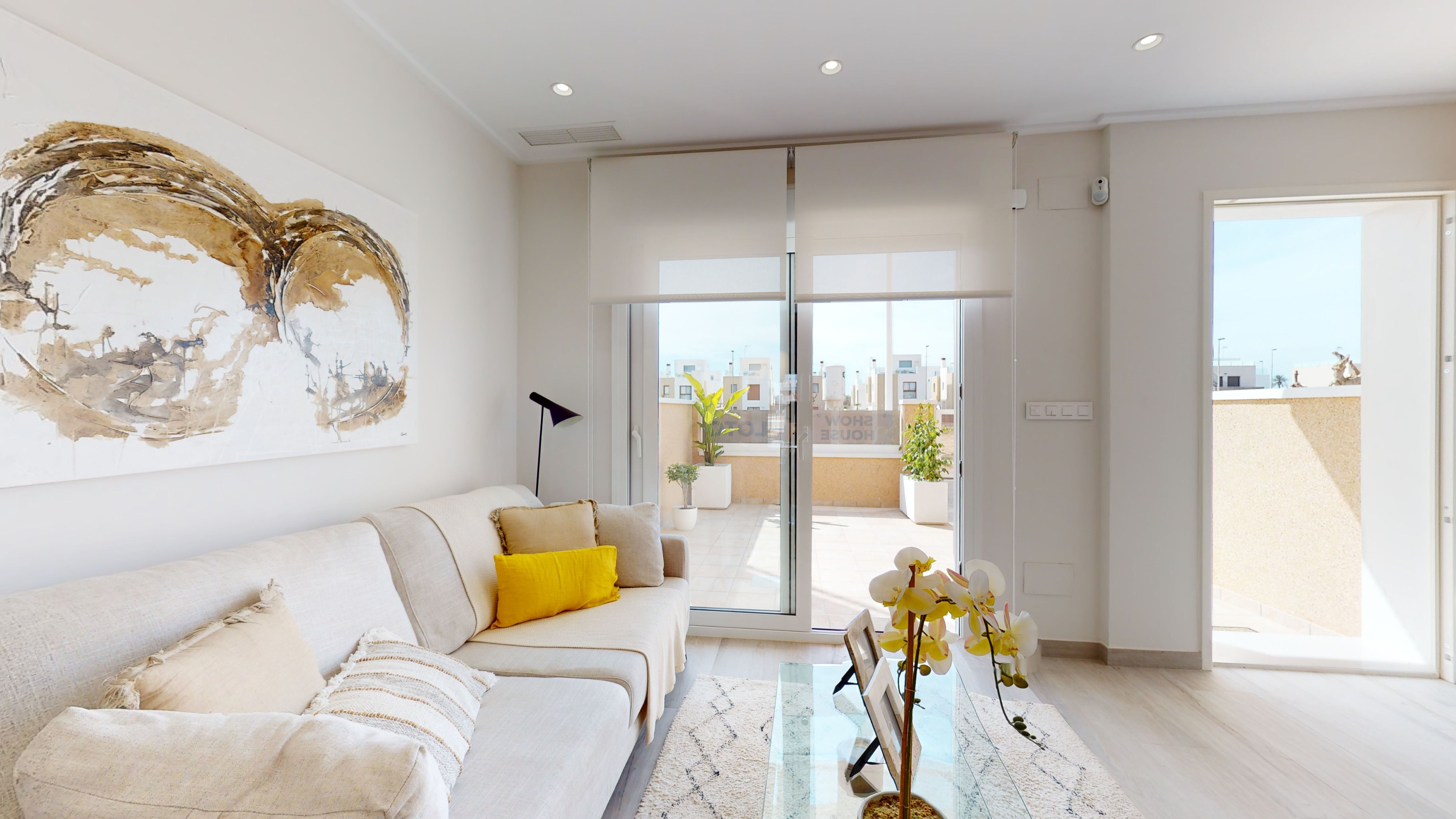 Master bedroom in terraced for sale in Pilar de la Horadada