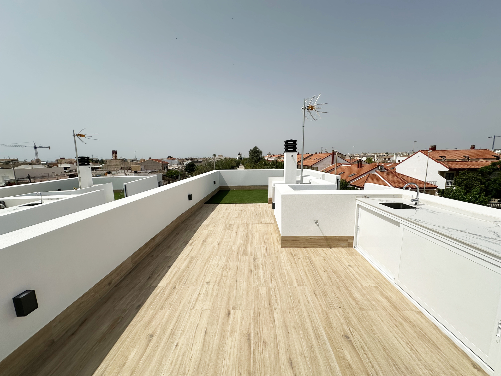 Terrace in villa for sale in Torre de la Horadada