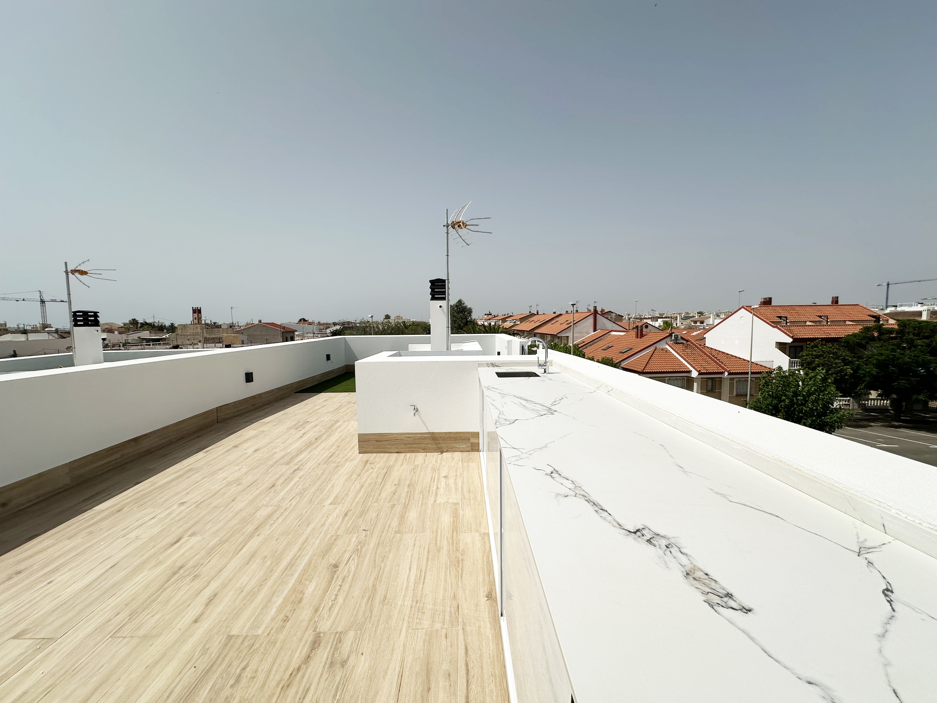 Master bedroom in villa for sale in Torre de la Horadada