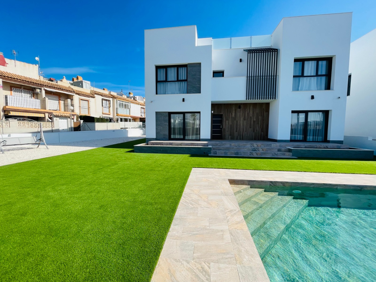 Living room in villa for sale in Torrevieja