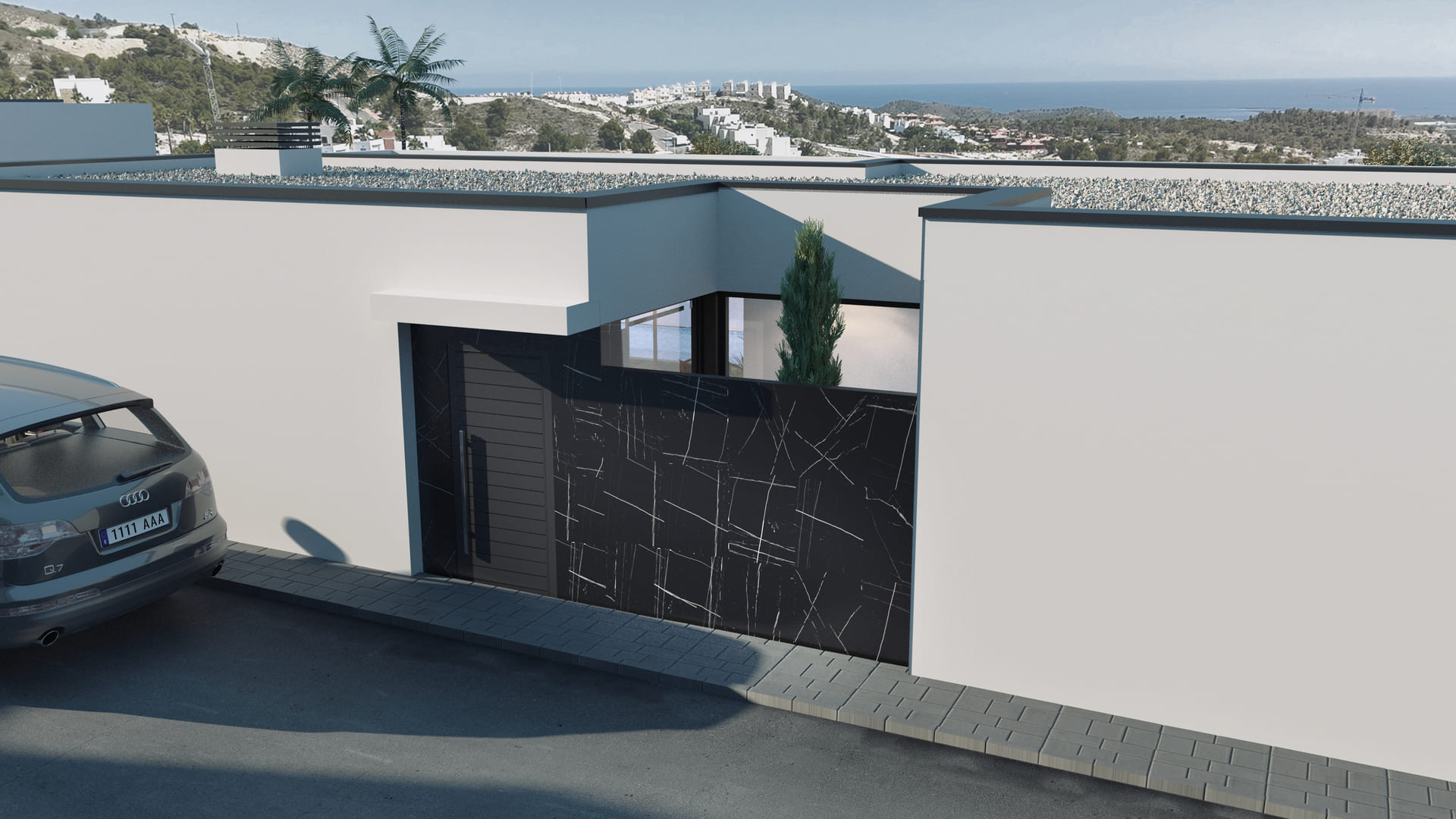 Kitchen in villa for sale in Finestrat
