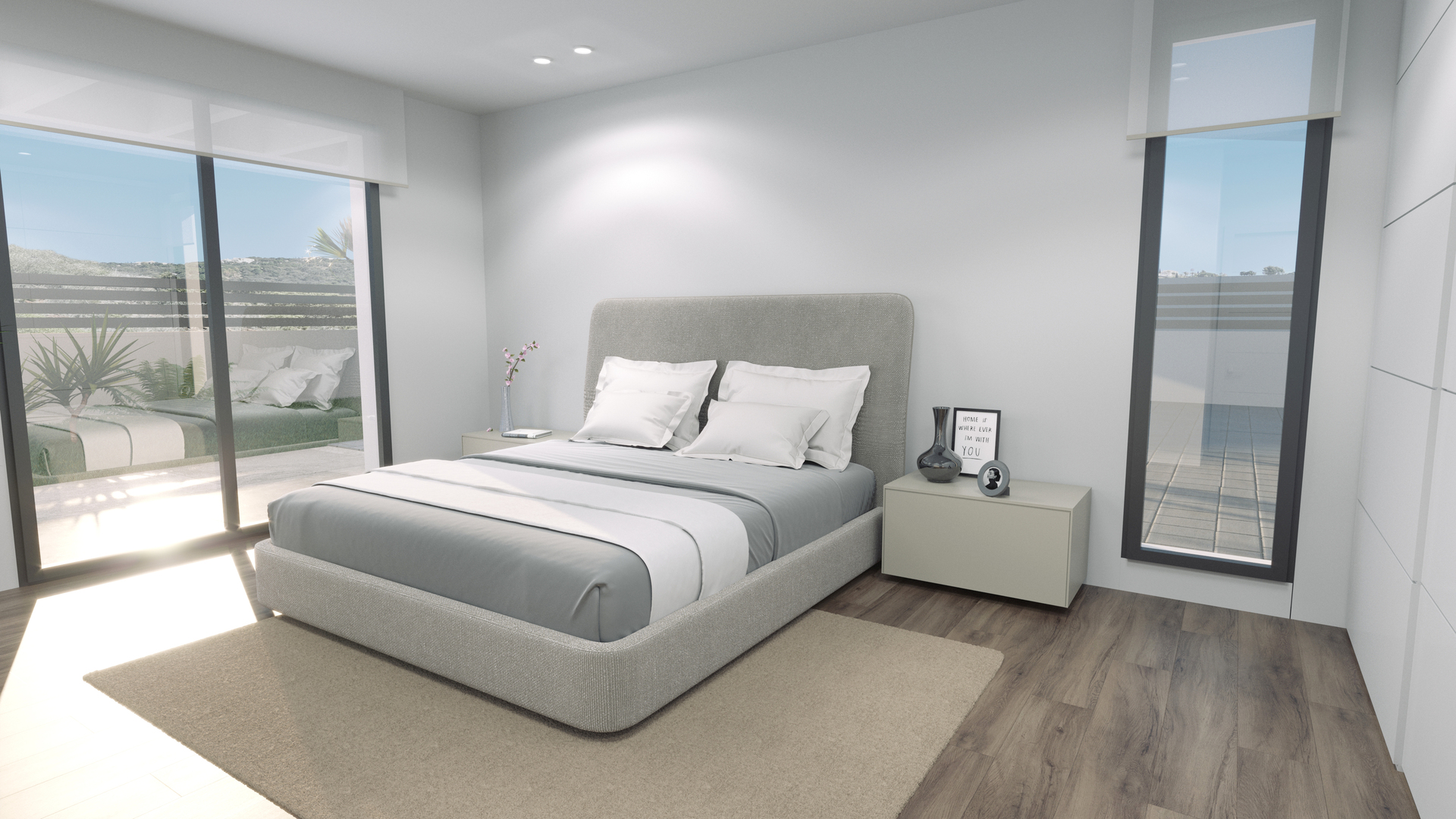 Bedroom in villa for sale in Finestrat