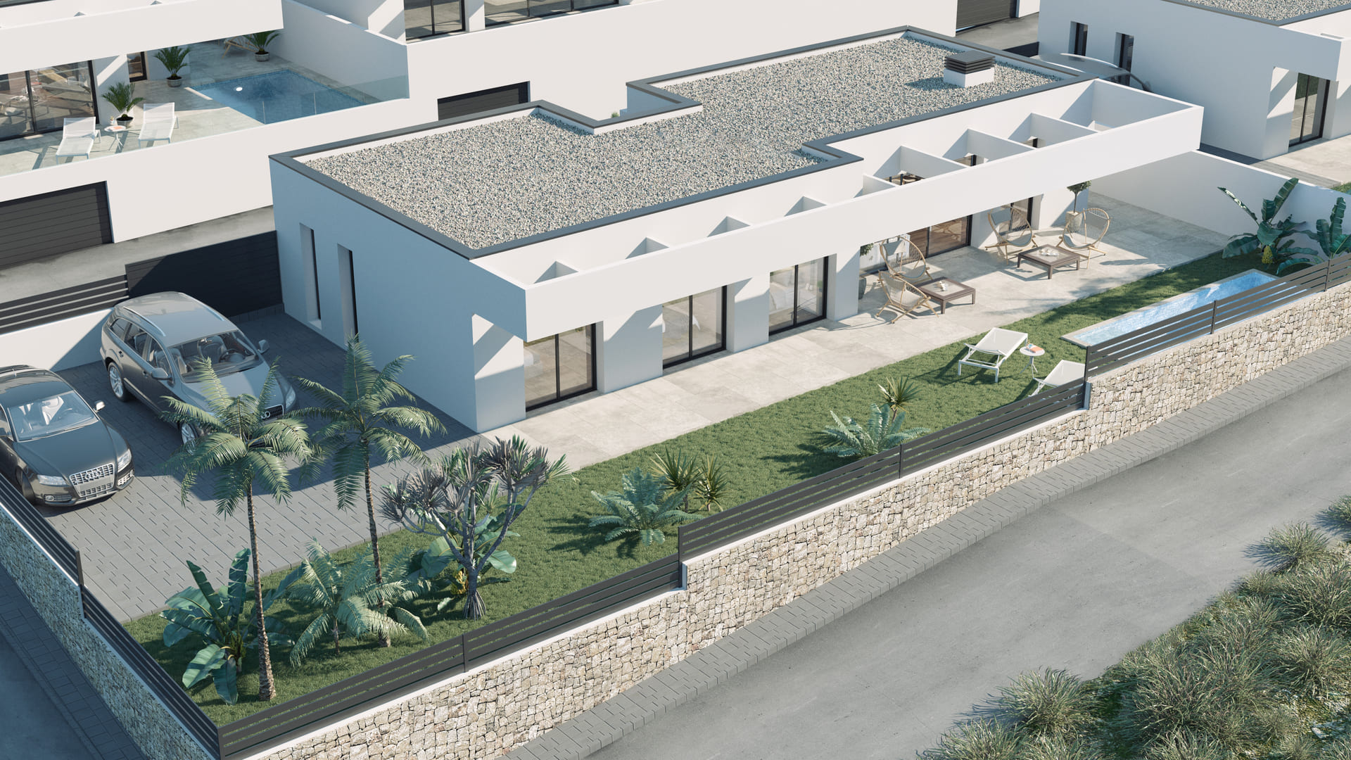 Dining area in villa for sale in Finestrat