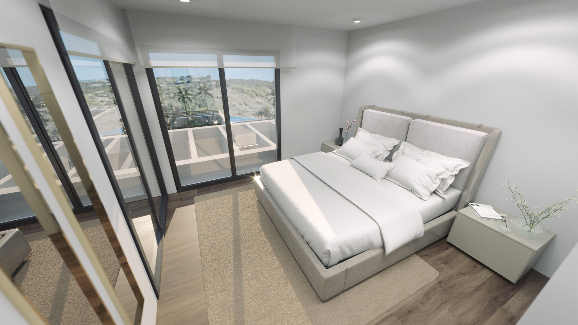 Bedroom in villa for sale in Finestrat