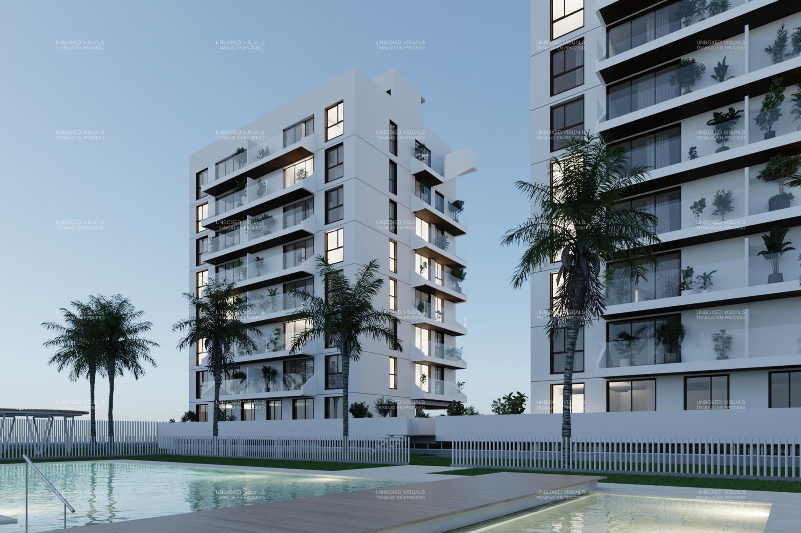 Pool area in ground_floor for sale in Guardamar del Segura