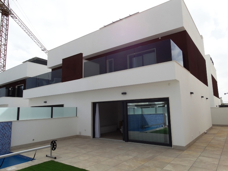Master bedroom in terraced for sale in Pilar de la Horadada