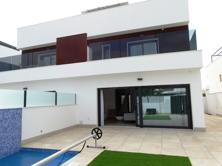 Master bedroom in terraced for sale in Pilar de la Horadada