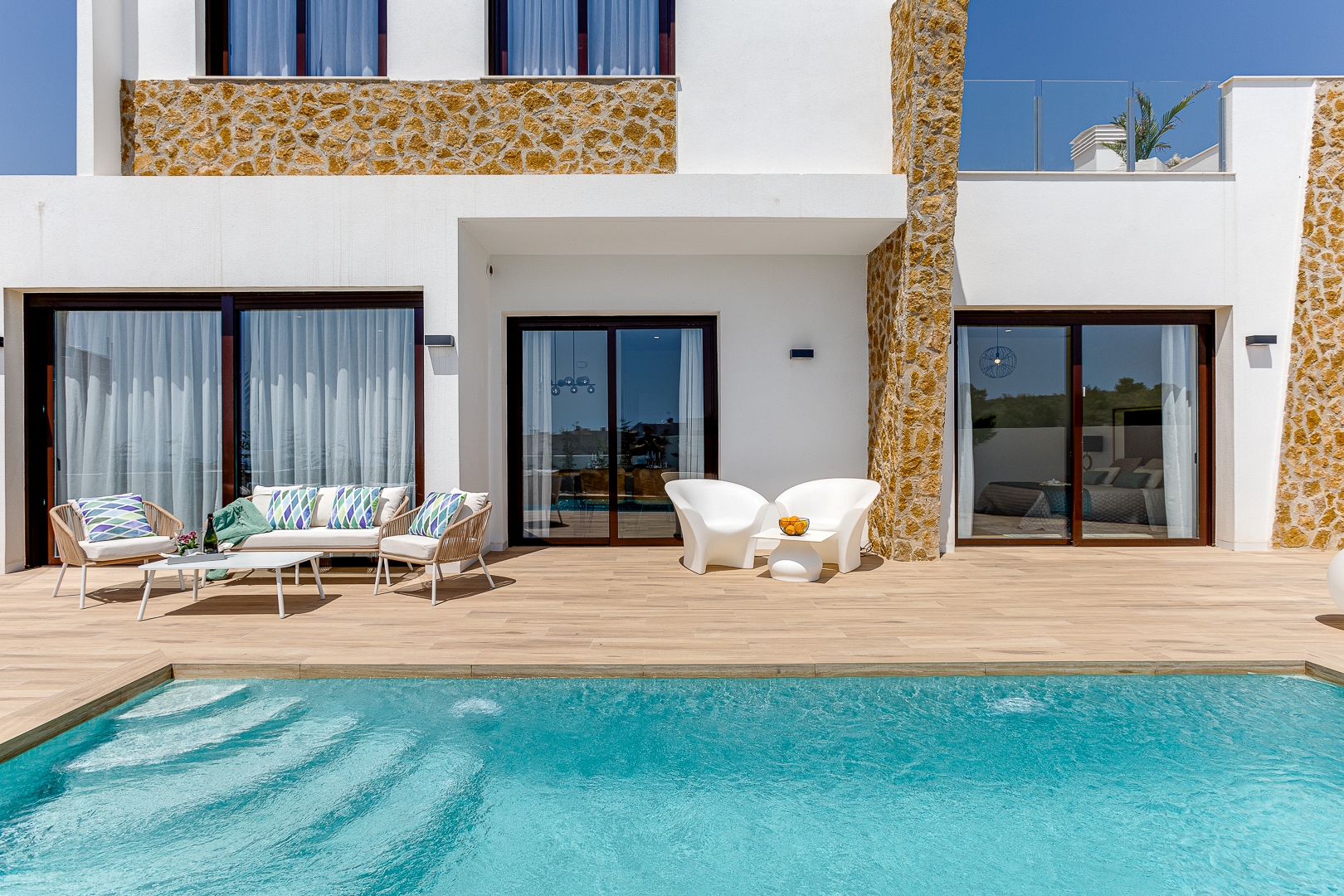 Garden in villa for sale in Finestrat