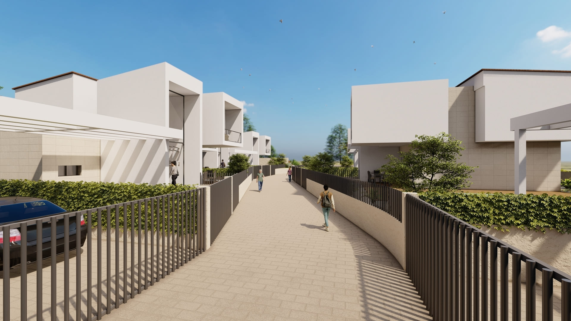 Terrace in villa for sale in La Nucía