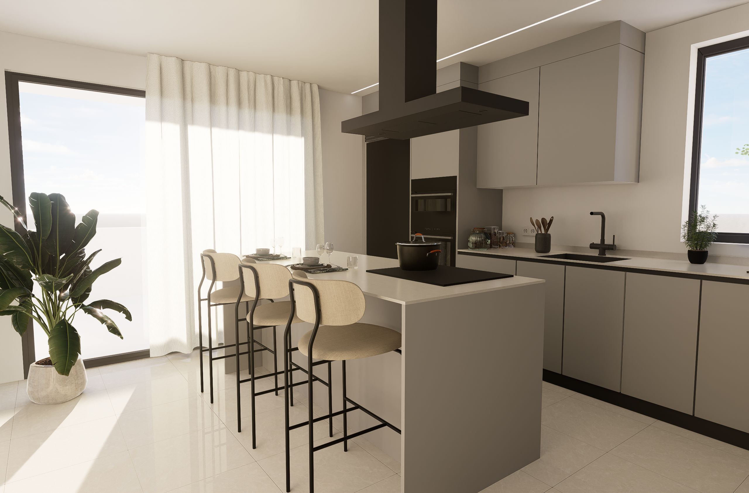 Garden in villa for sale in Alicante (Alacant)