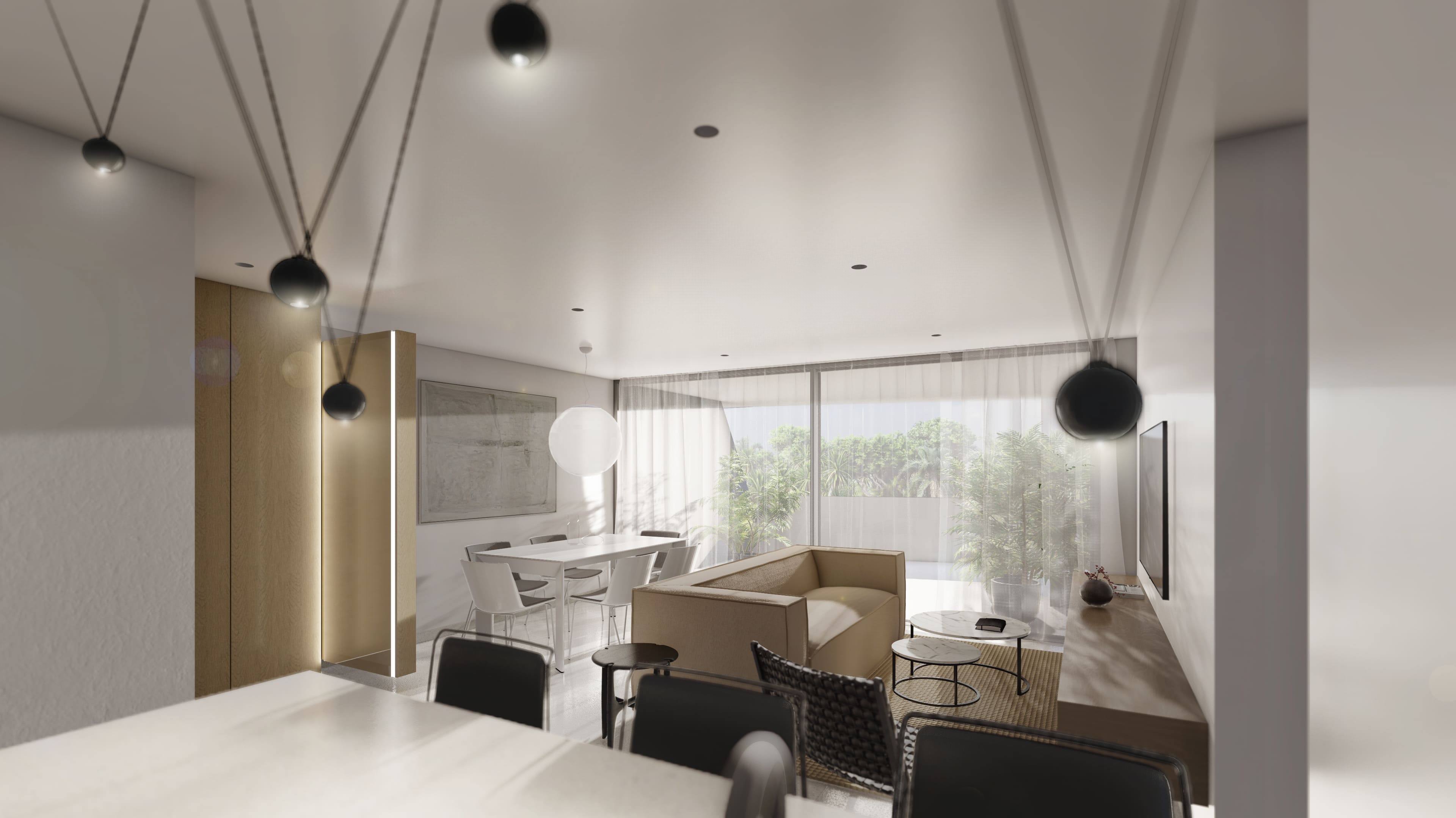 Pool area in apartment for sale in Guardamar del Segura