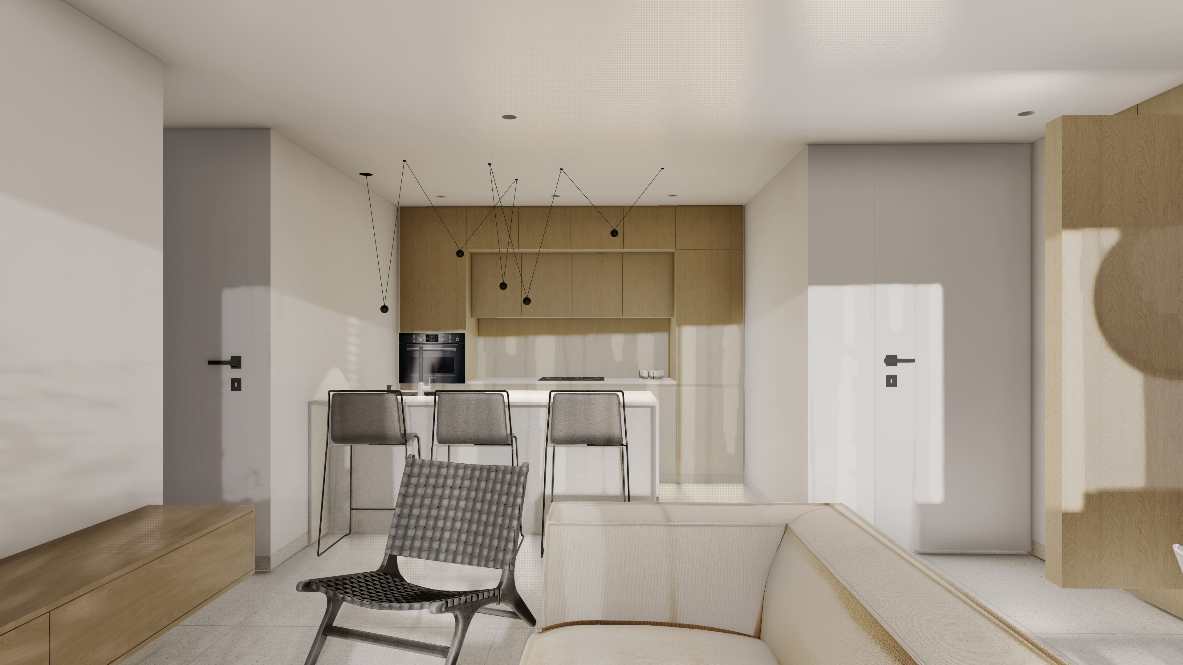 Dining area in apartment for sale in Guardamar del Segura