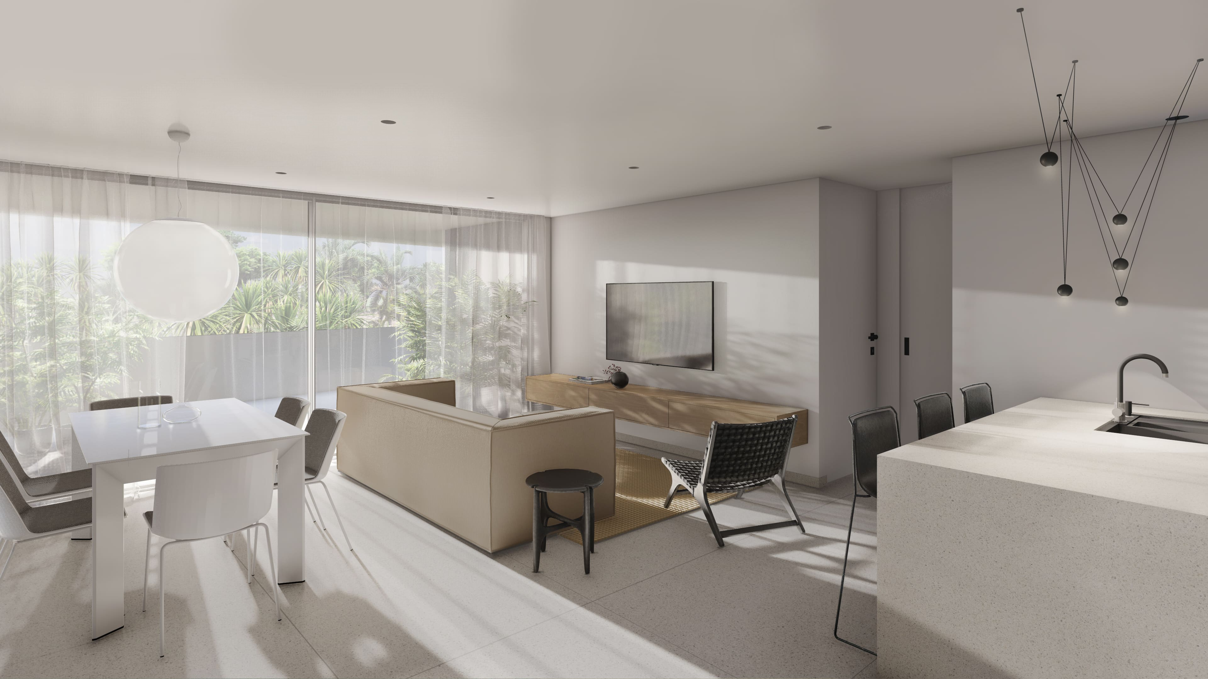 Bathroom in penthouse for sale in Guardamar del Segura