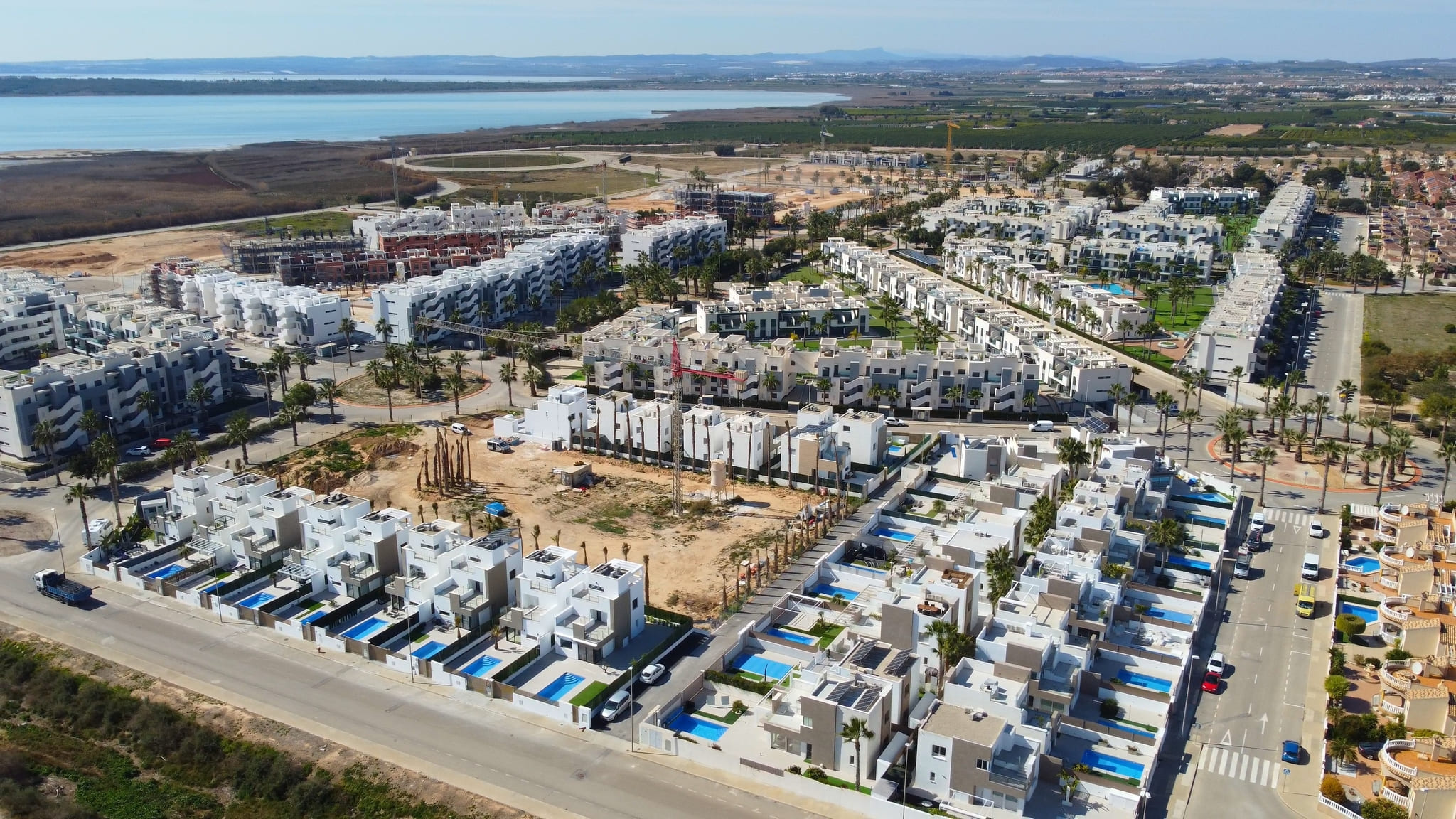 Terrace in penthouse for sale in Guardamar del Segura