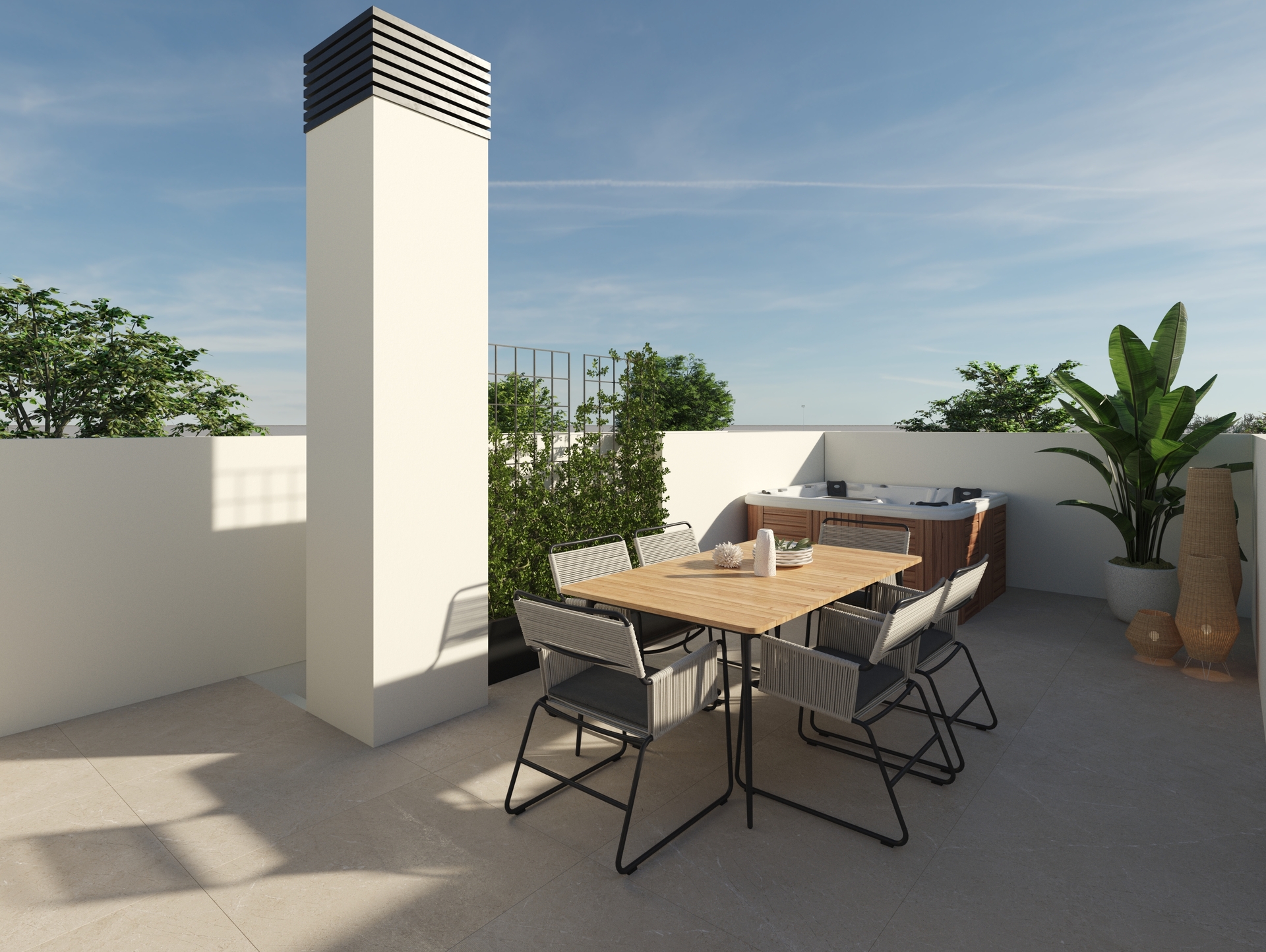 Master bedroom in terraced for sale in Dolores