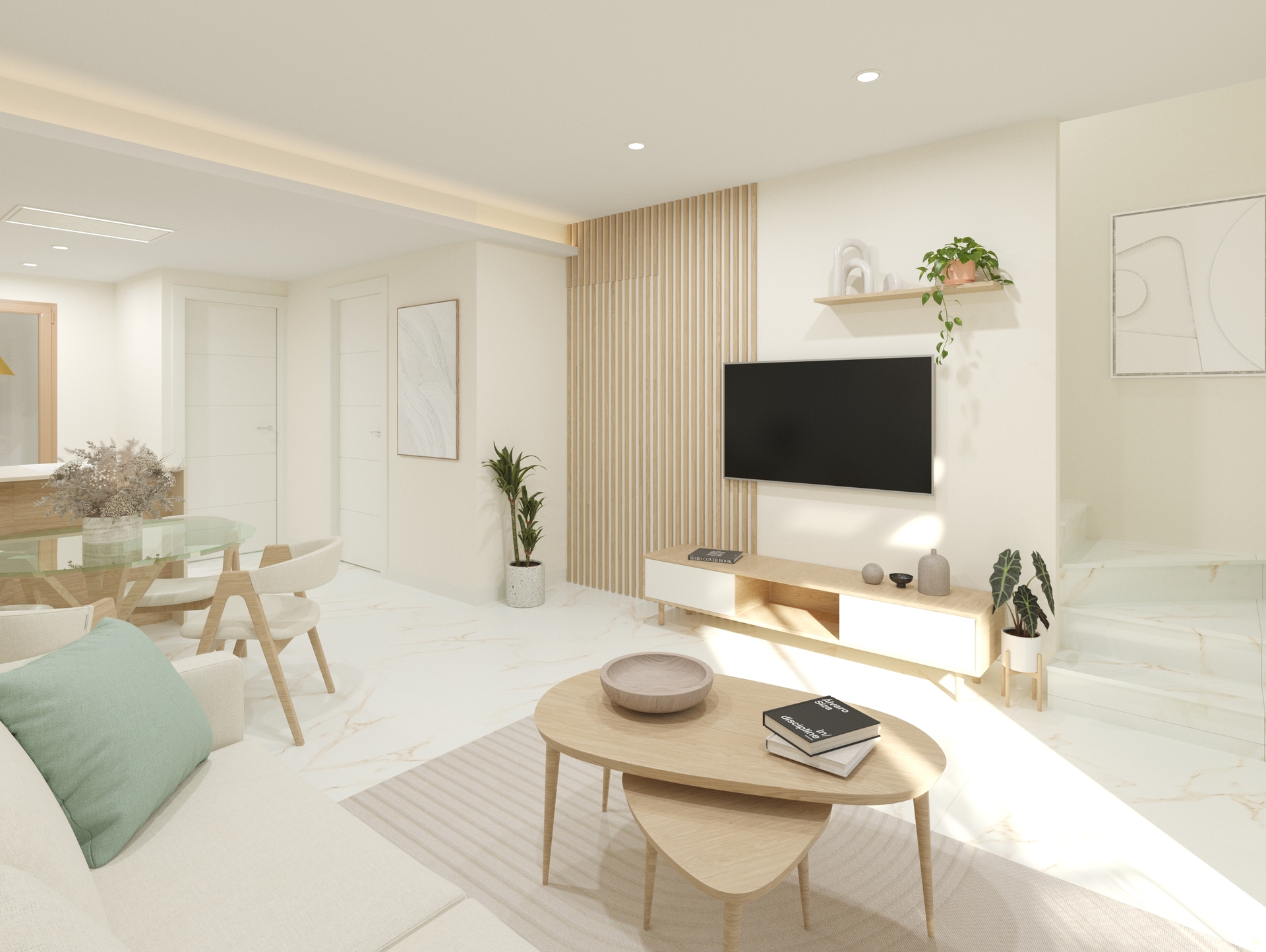 Dining area in terraced for sale in Dolores