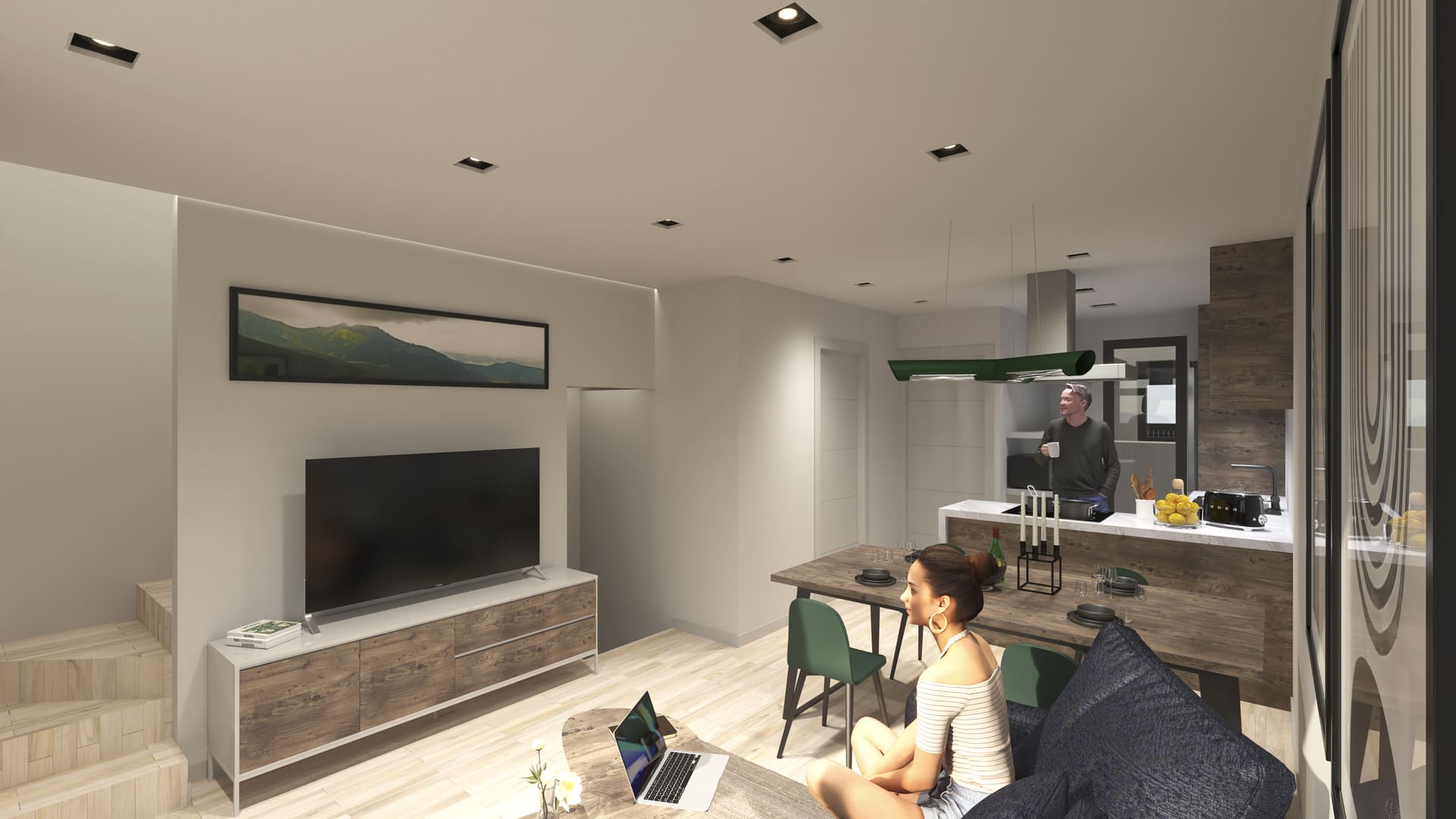 Located in the charming town of Dolores, this residential complex offers 20 townhouses designed for