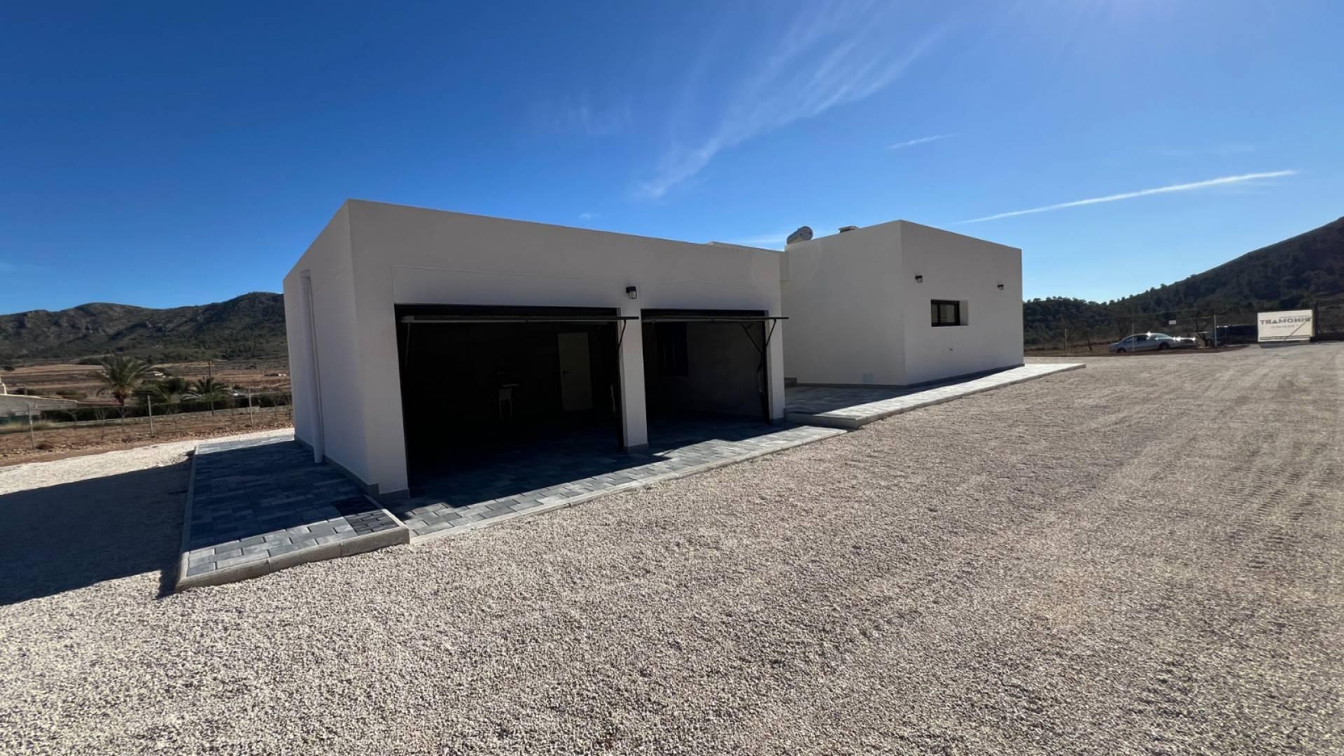 Pool area in villa for sale in La Canalosa