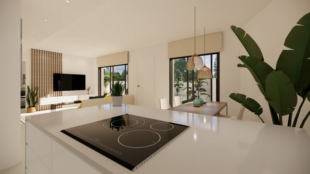 Exterior view in terraced for sale in San Fulgencio