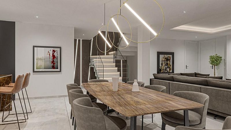 Exterior view in villa for sale in Calpe