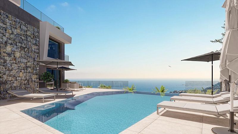 Dining area in villa for sale in Calpe