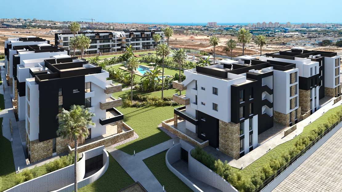 Located in the charming town of Torrevieja, this residential complex offers a variety of housing opt