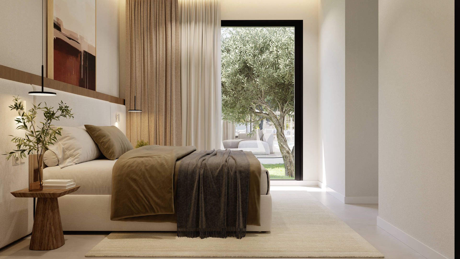 Garden in villa for sale in Finestrat