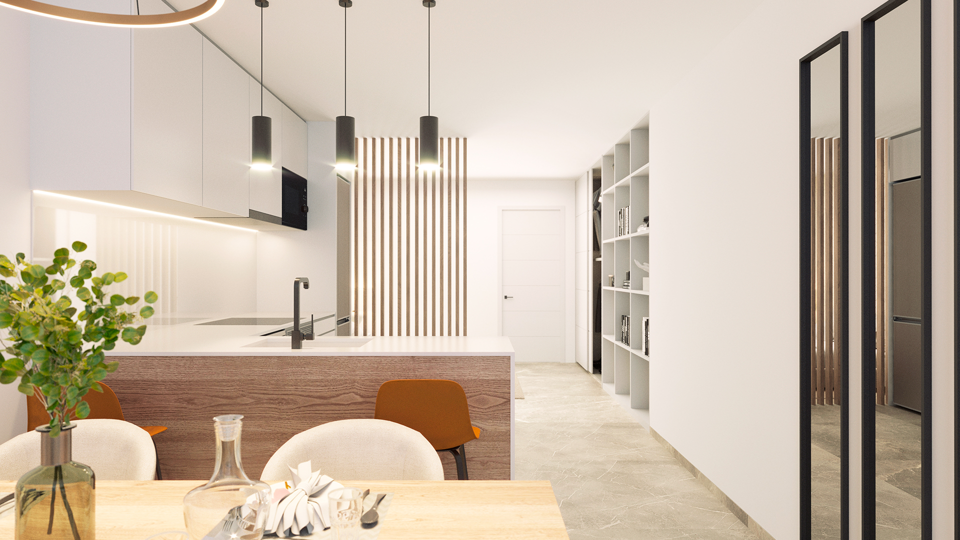 Master bedroom in apartment for sale in Torrevieja