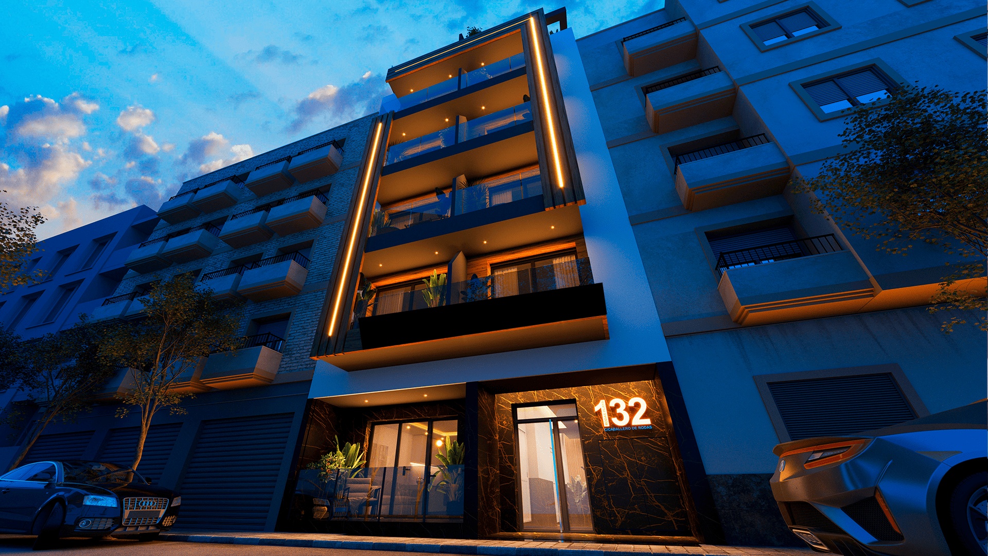 Living room in apartment for sale in Torrevieja