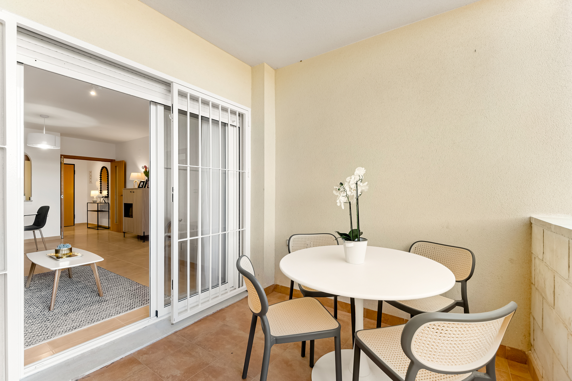 Terrace in apartment for sale in Orihuela Costa