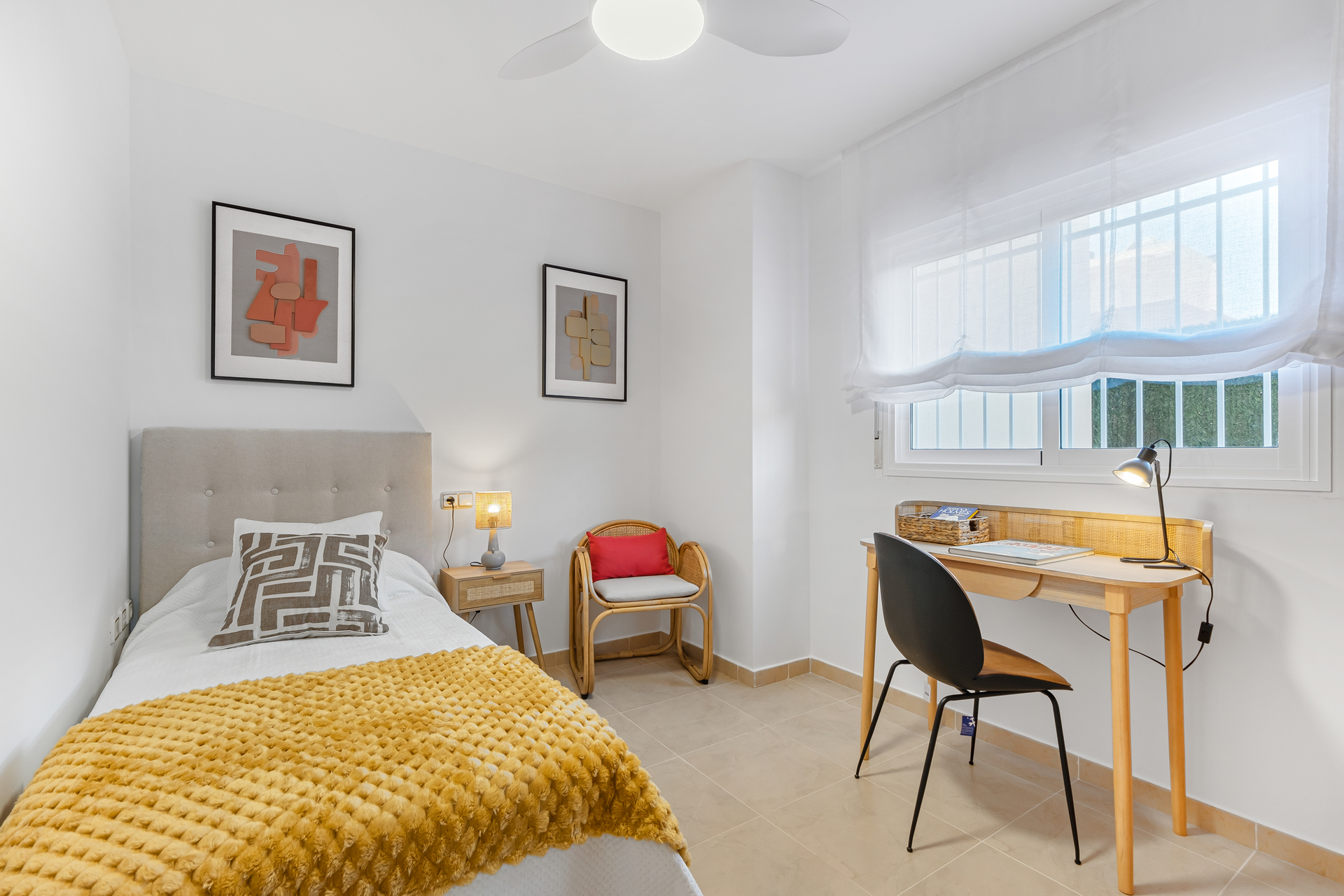 Living room in penthouse for sale in Orihuela Costa