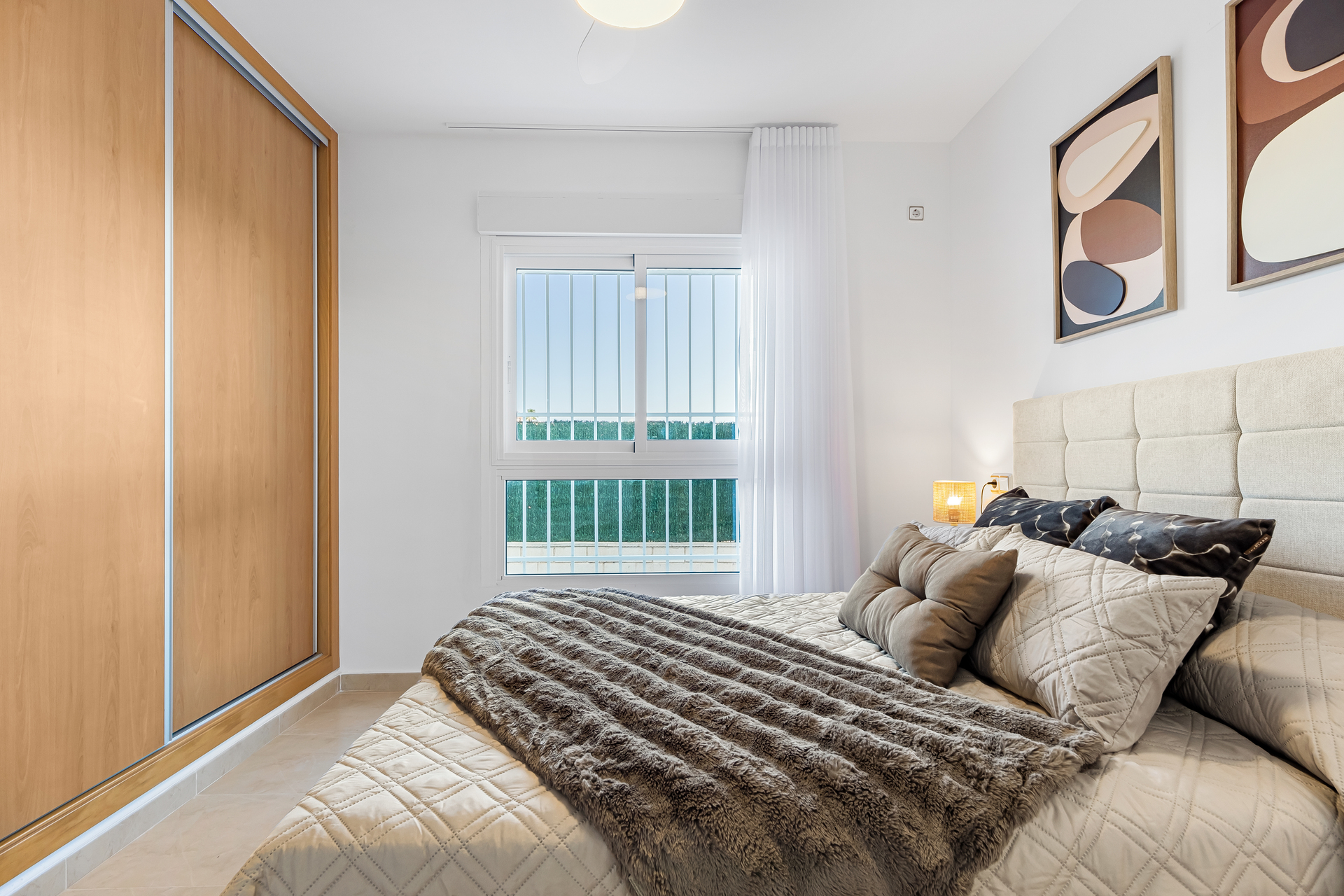Bedroom in penthouse for sale in Orihuela Costa
